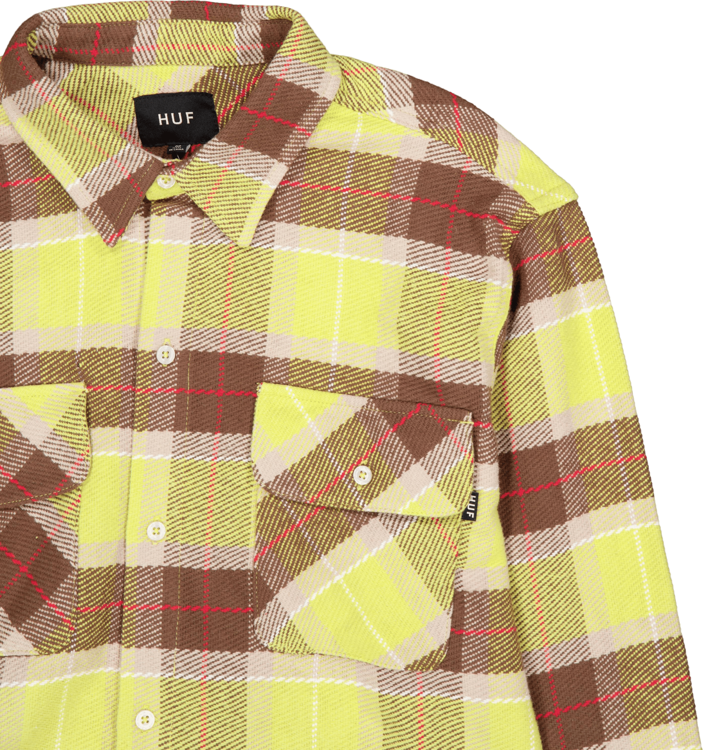 Prescott Flannel Shirt Yellow - Bild 3