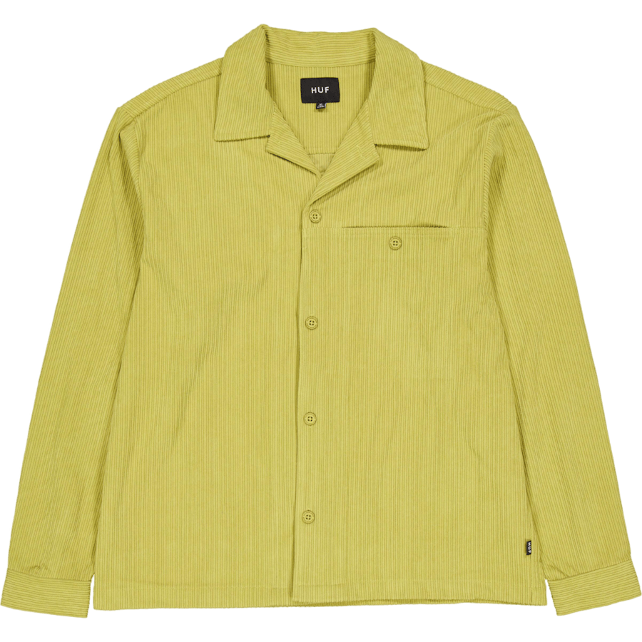 Huf Co Corduroy Overshirt Cactus