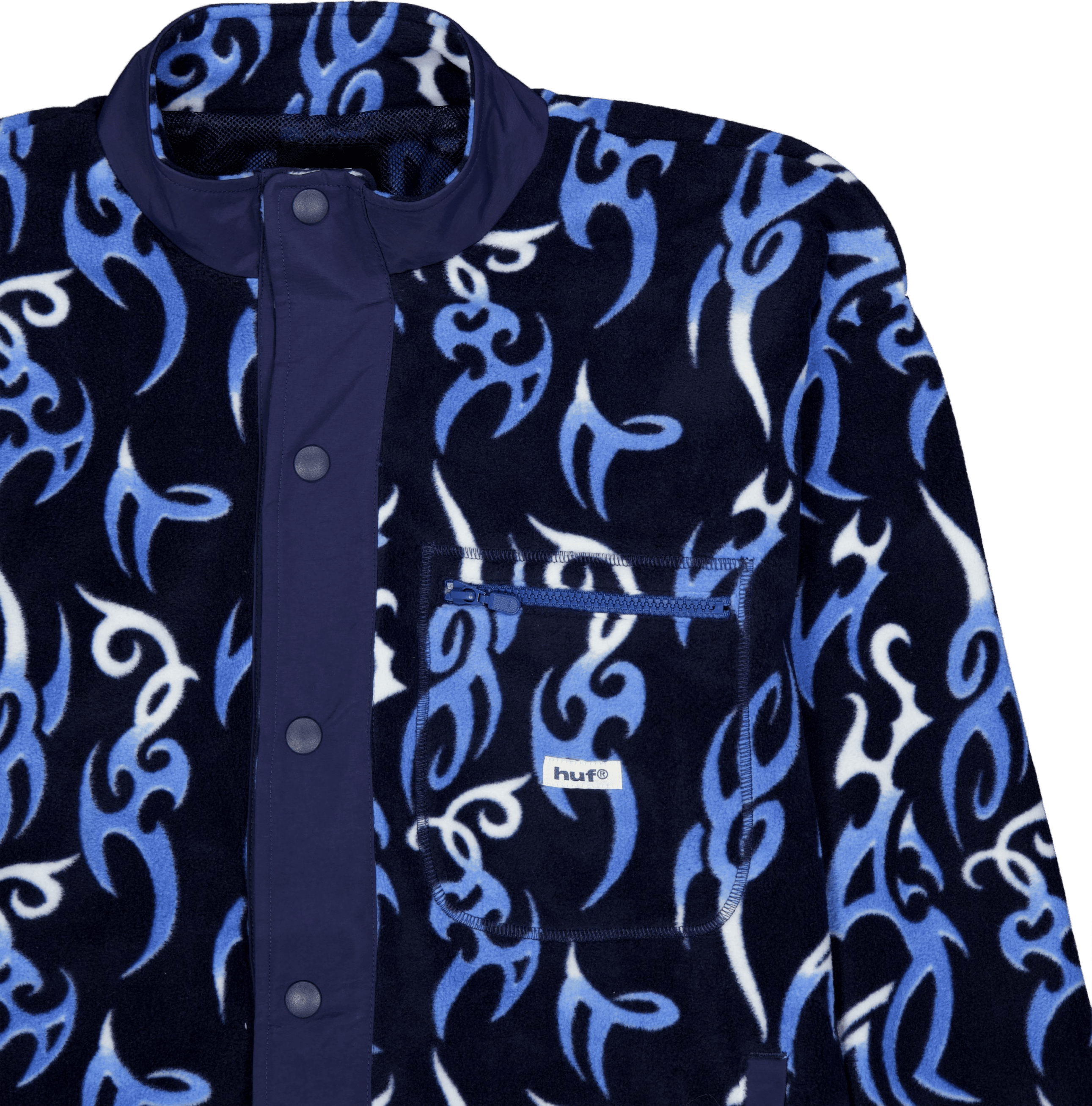 Static Polar Fleece Navy - Bild 3