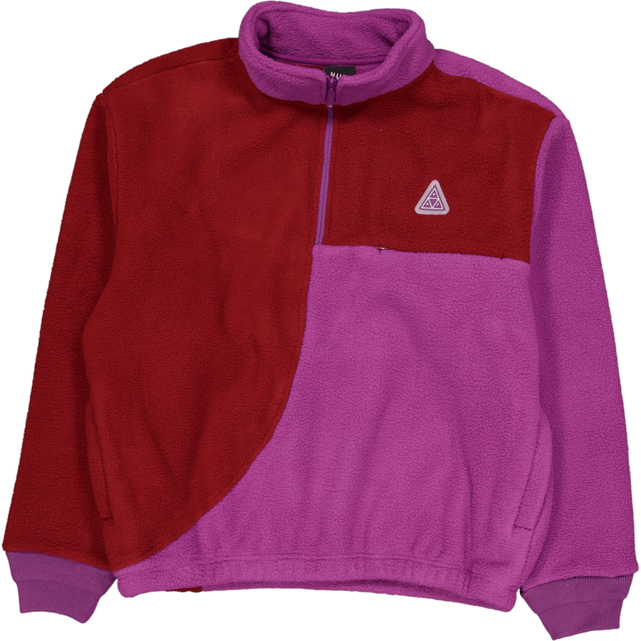 Expedition 1/4 Zip Pile Fleece Berry
