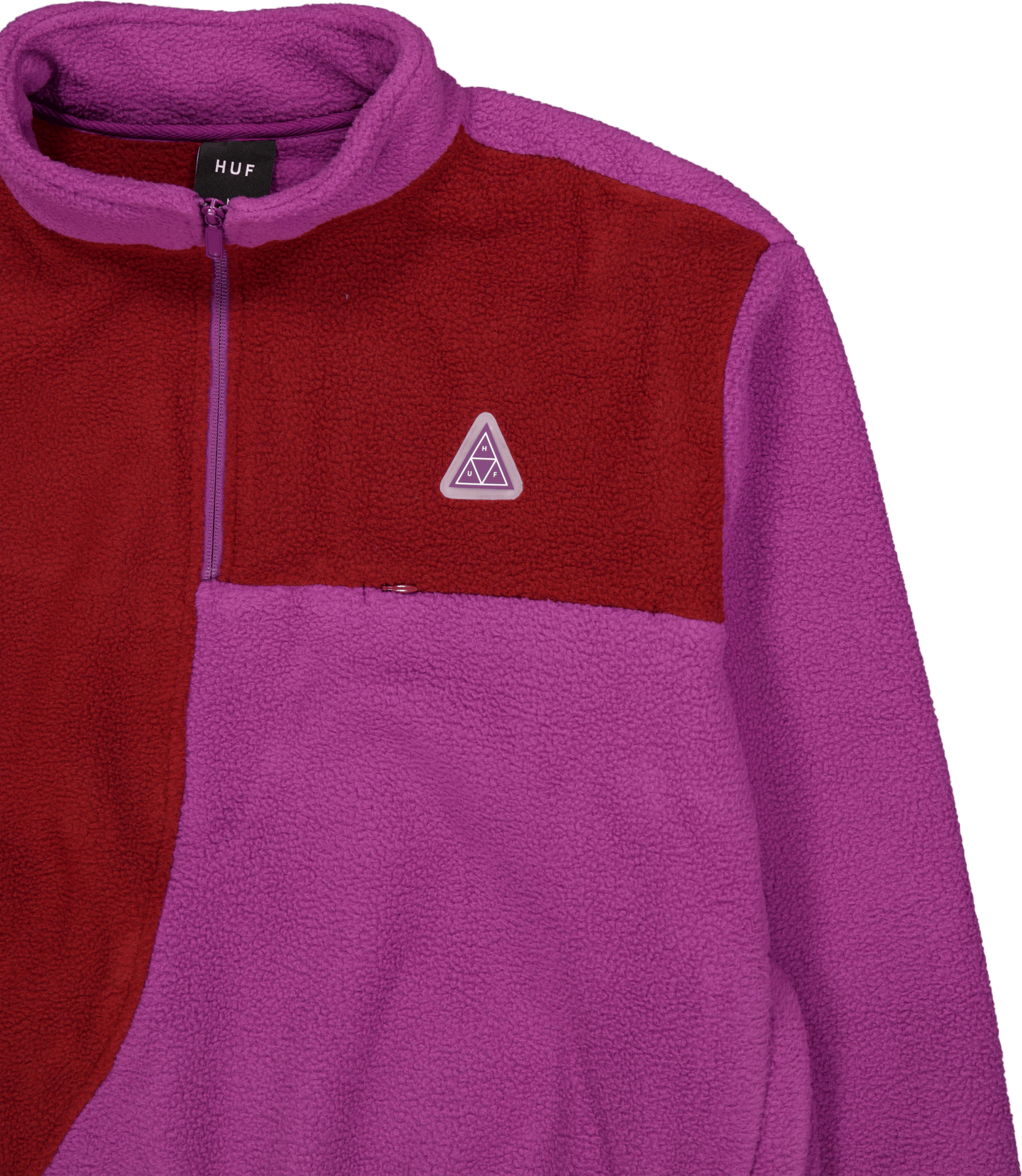 Expedition 1/4 Zip Pile Fleece Berry - Bild 3
