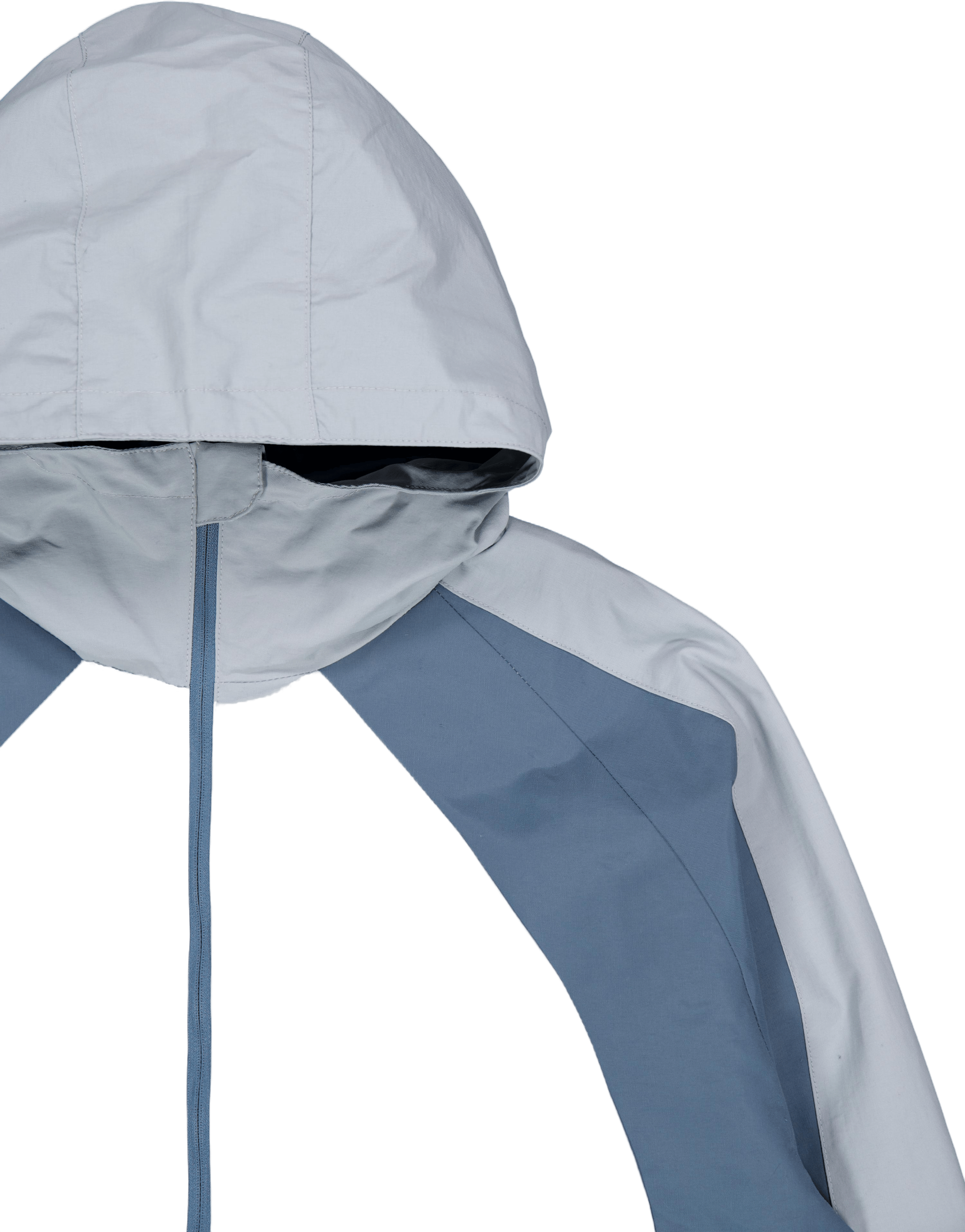 Huf Set Shell Jacket Blue Fog - Bild 3