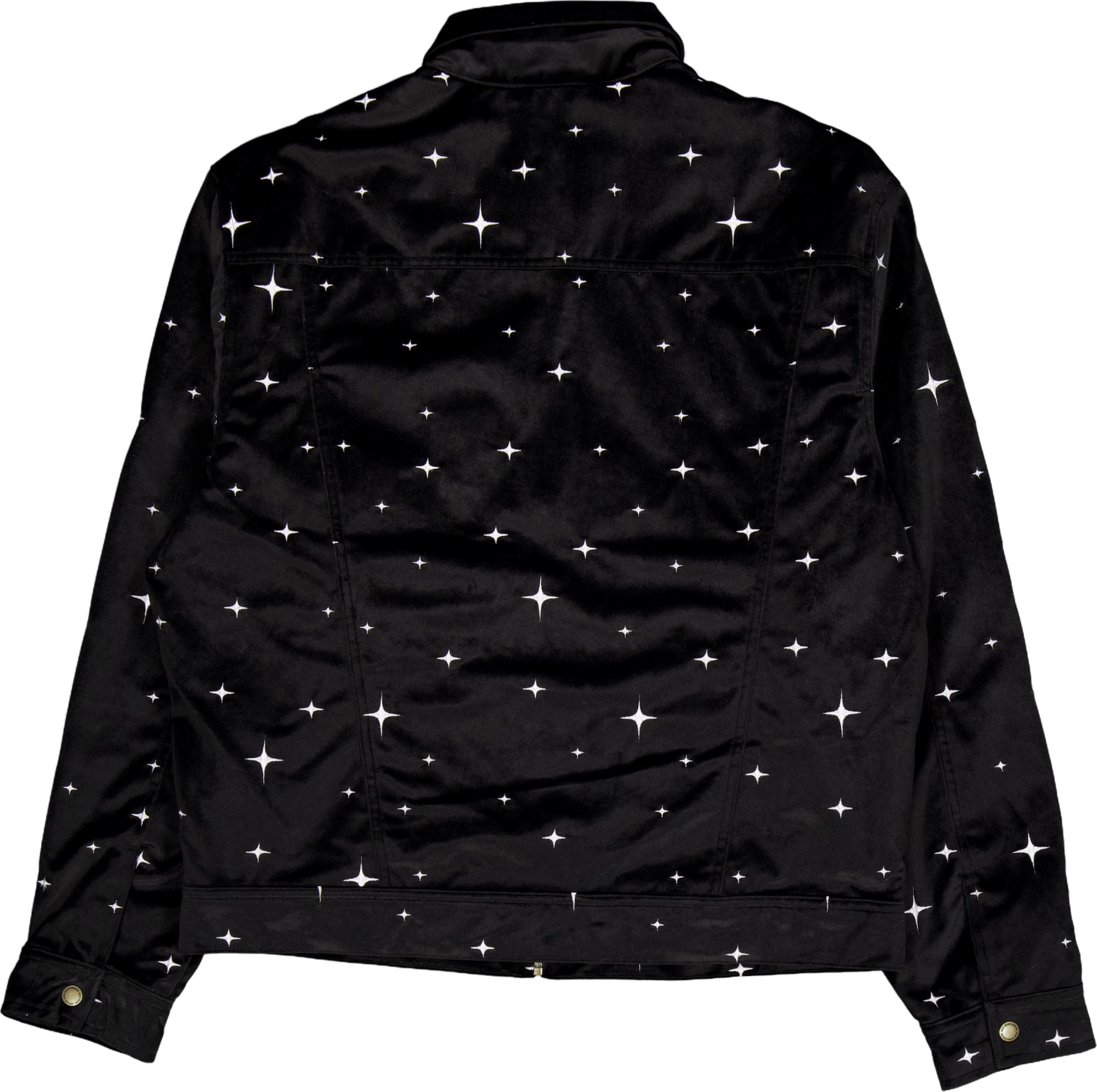 Galaxy Velvet Trucker Jacket Black - Bild 2