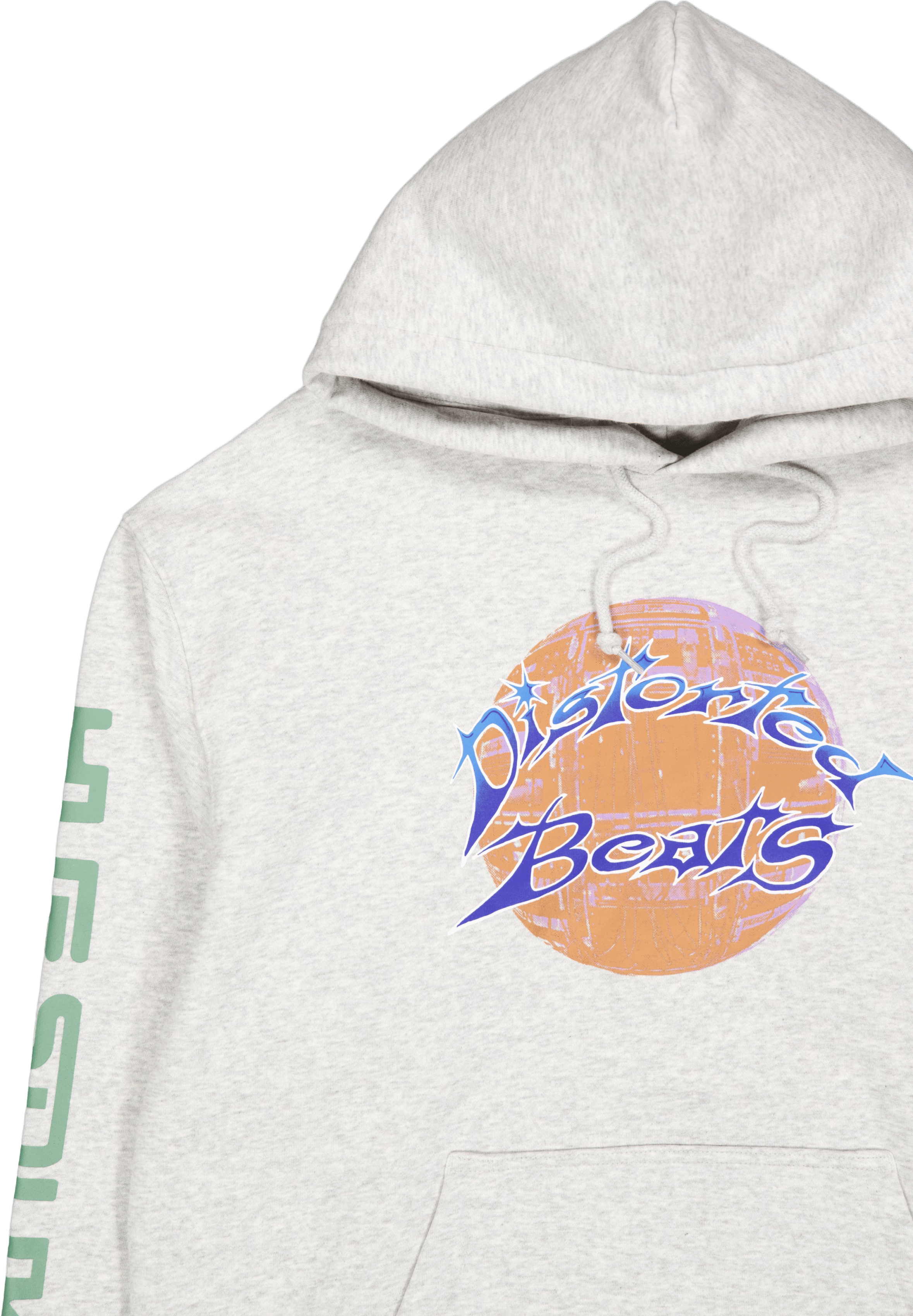 Distorted P/o Hoodie Heather Grey - Bild 3