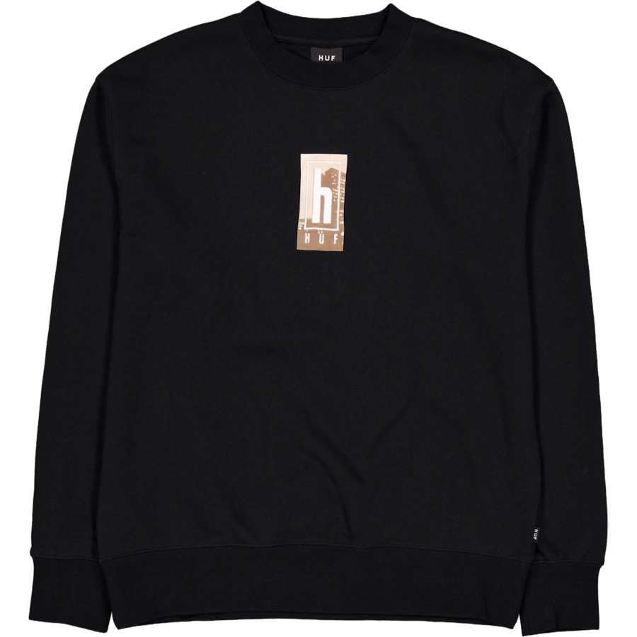 Roads Crewneck Black