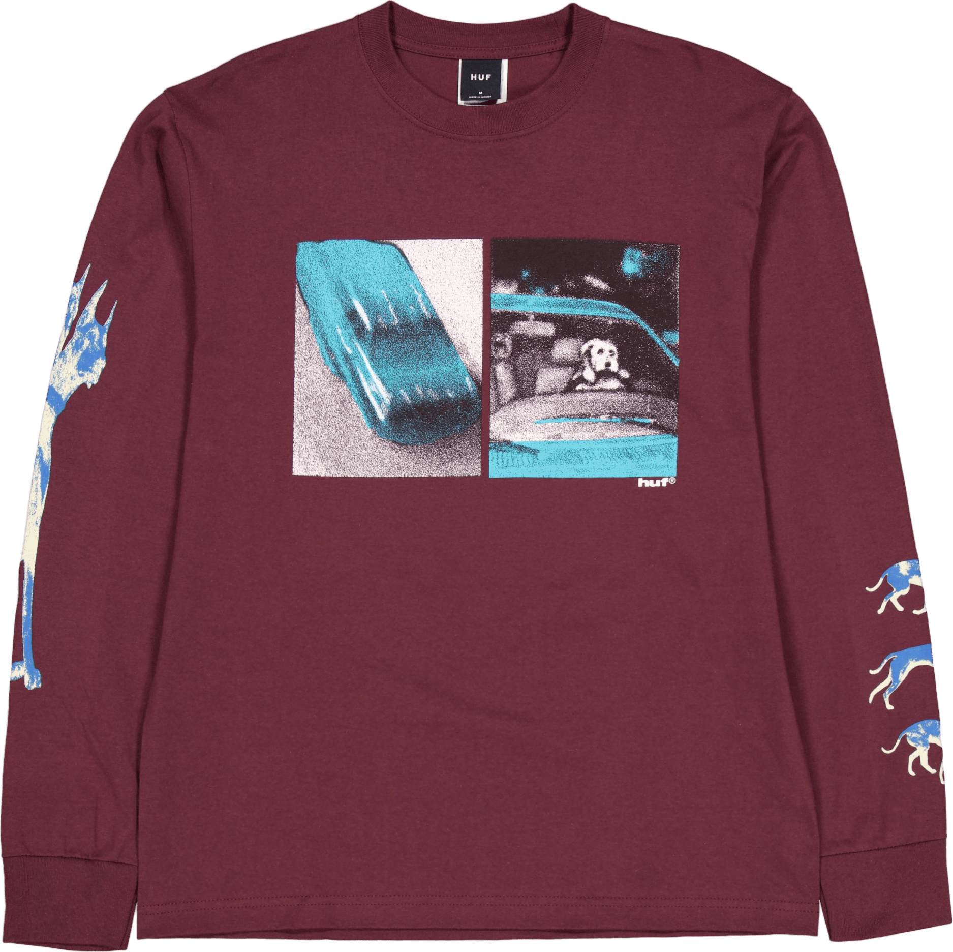 Red Means Go L/s Tee Eggplant