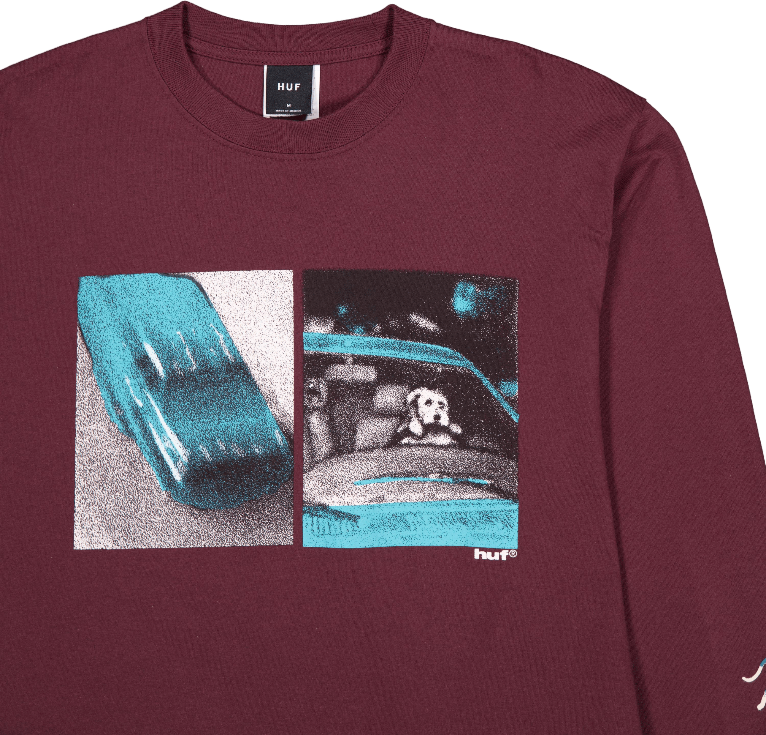 Red Means Go L/s Tee Eggplant - Bild 3