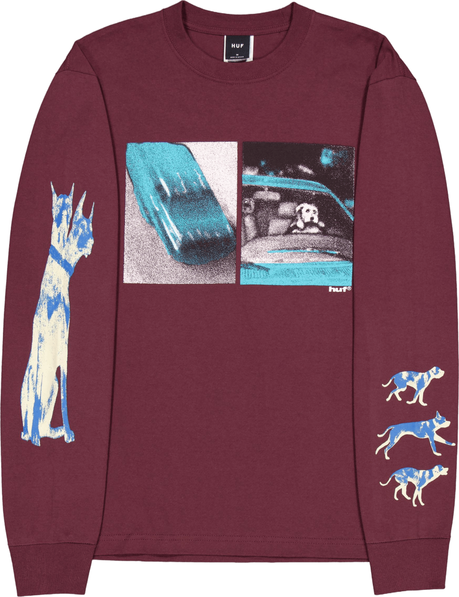 Red Means Go L/s Tee Eggplant - Bild 4