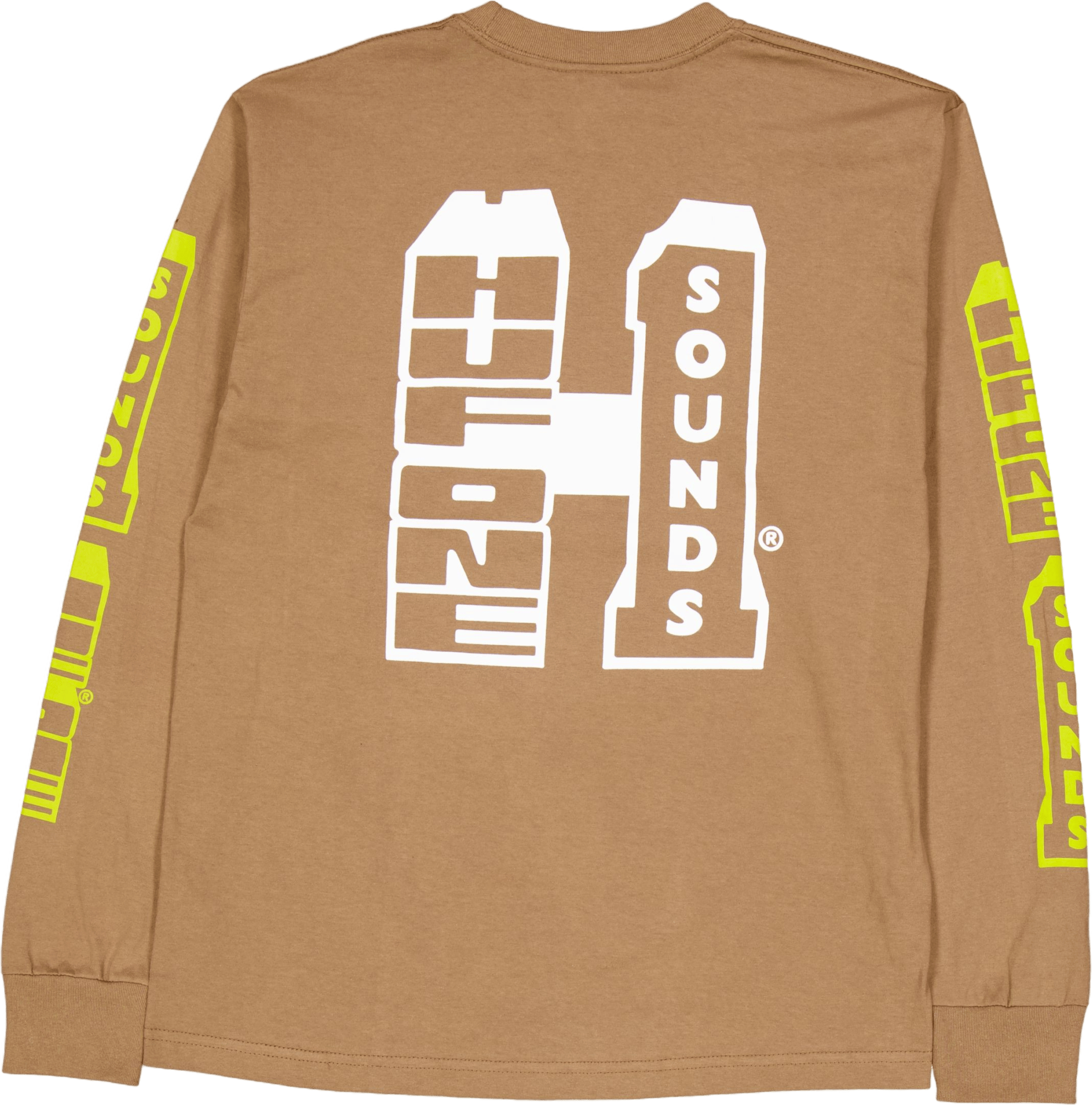 Huf One Sound L/s Tee Camel - Bild 2