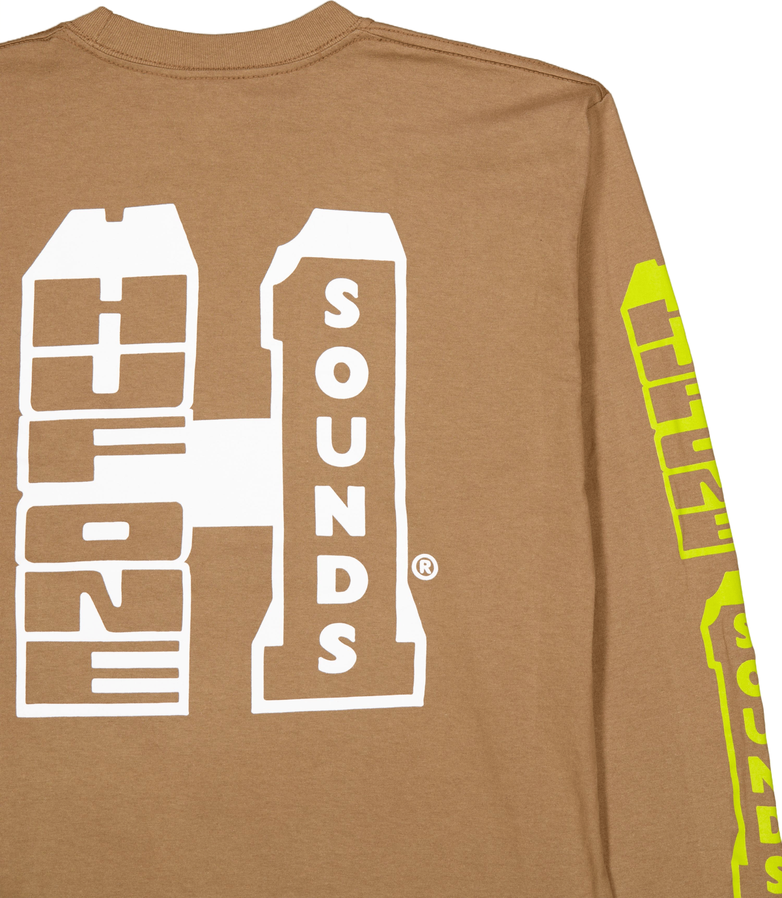 Huf One Sound L/s Tee Camel - Bild 4