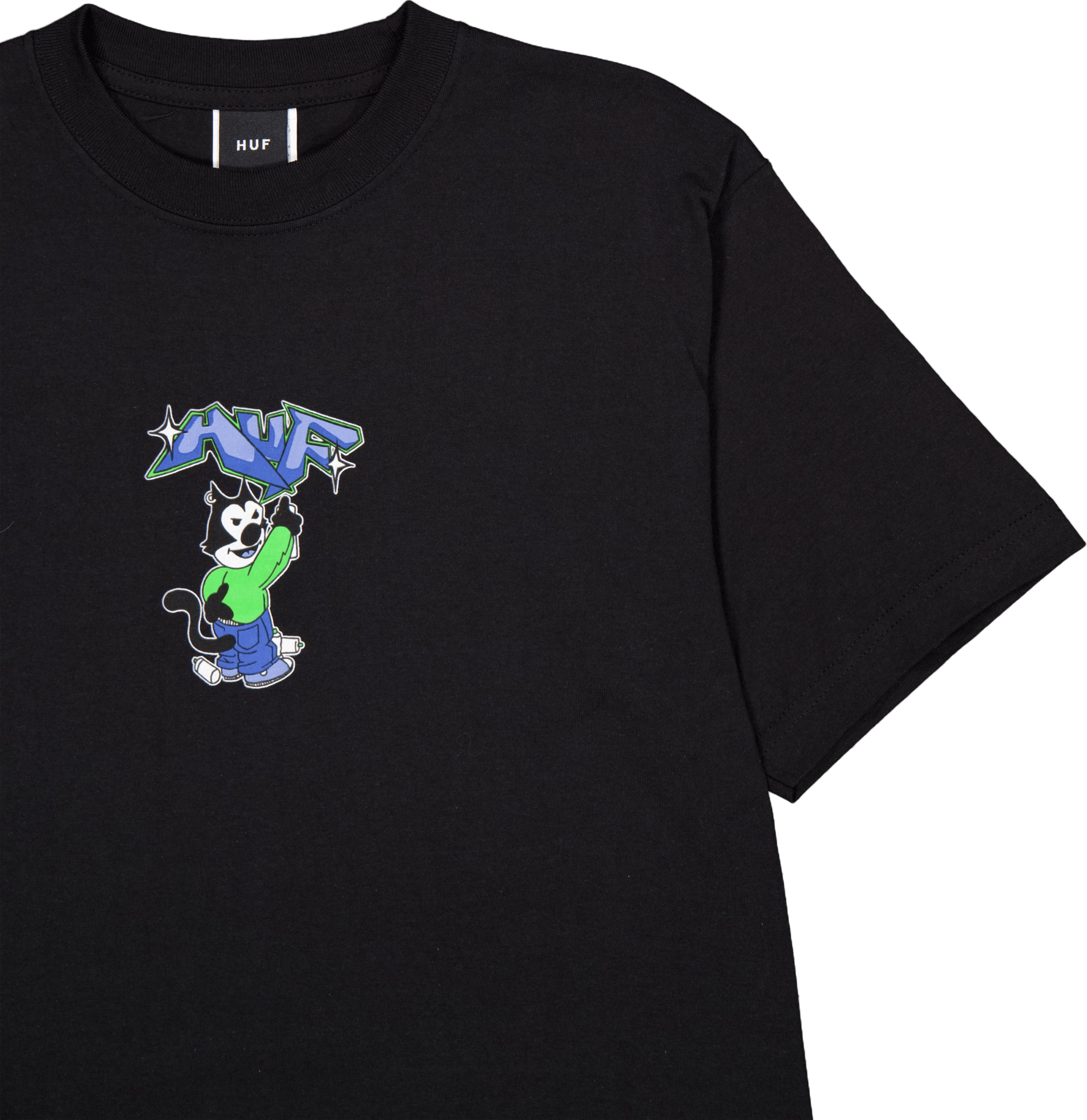 Bad Cat S/s Tee Black - Bild 3