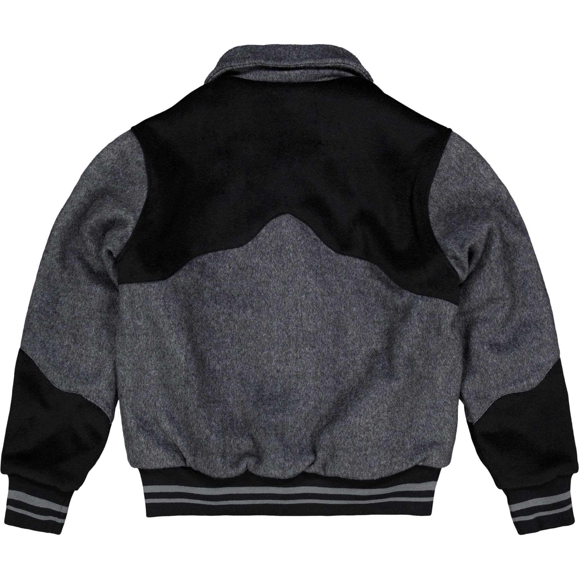 Western Varsity Jacket Grey - Bild 2