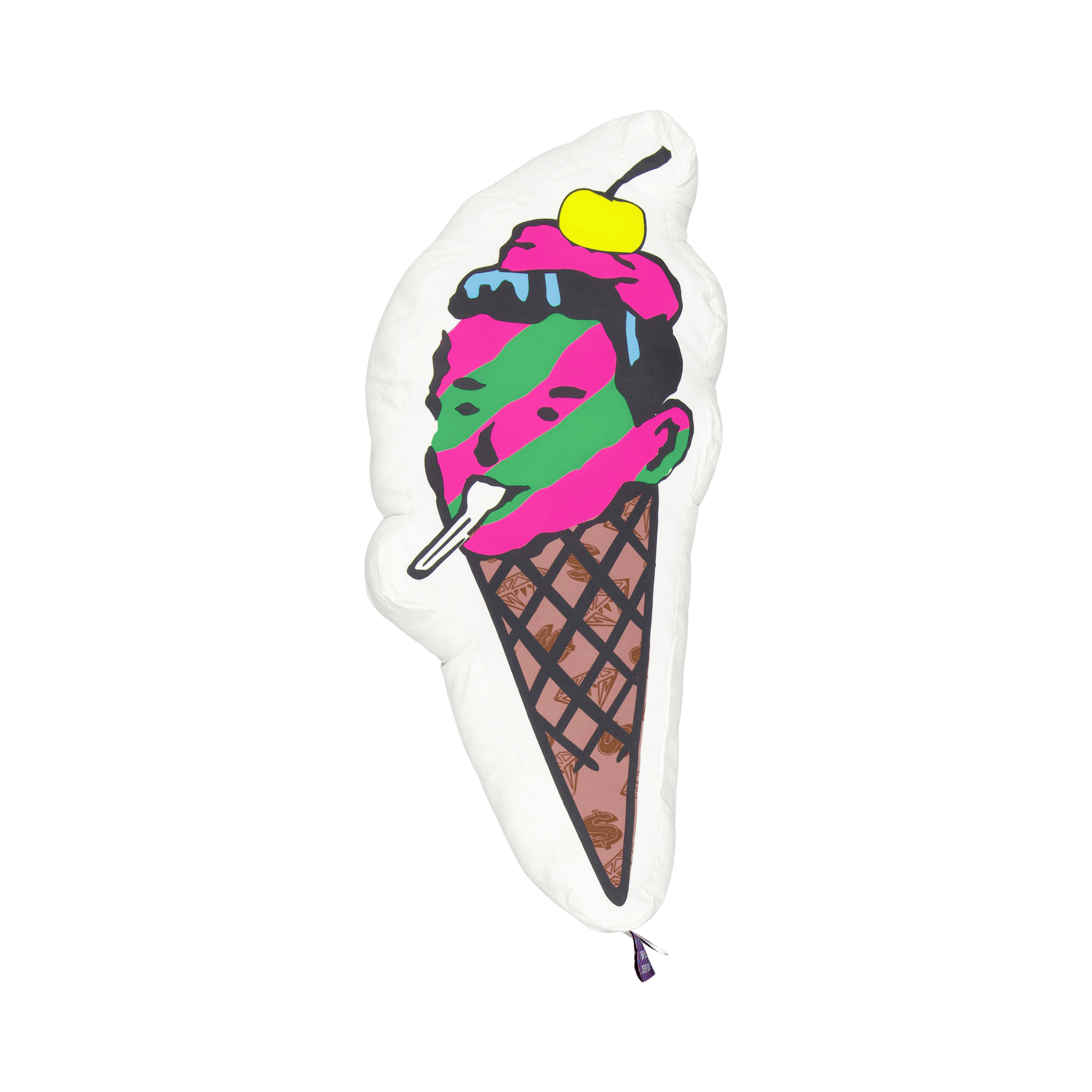 Cone Man Cushion White