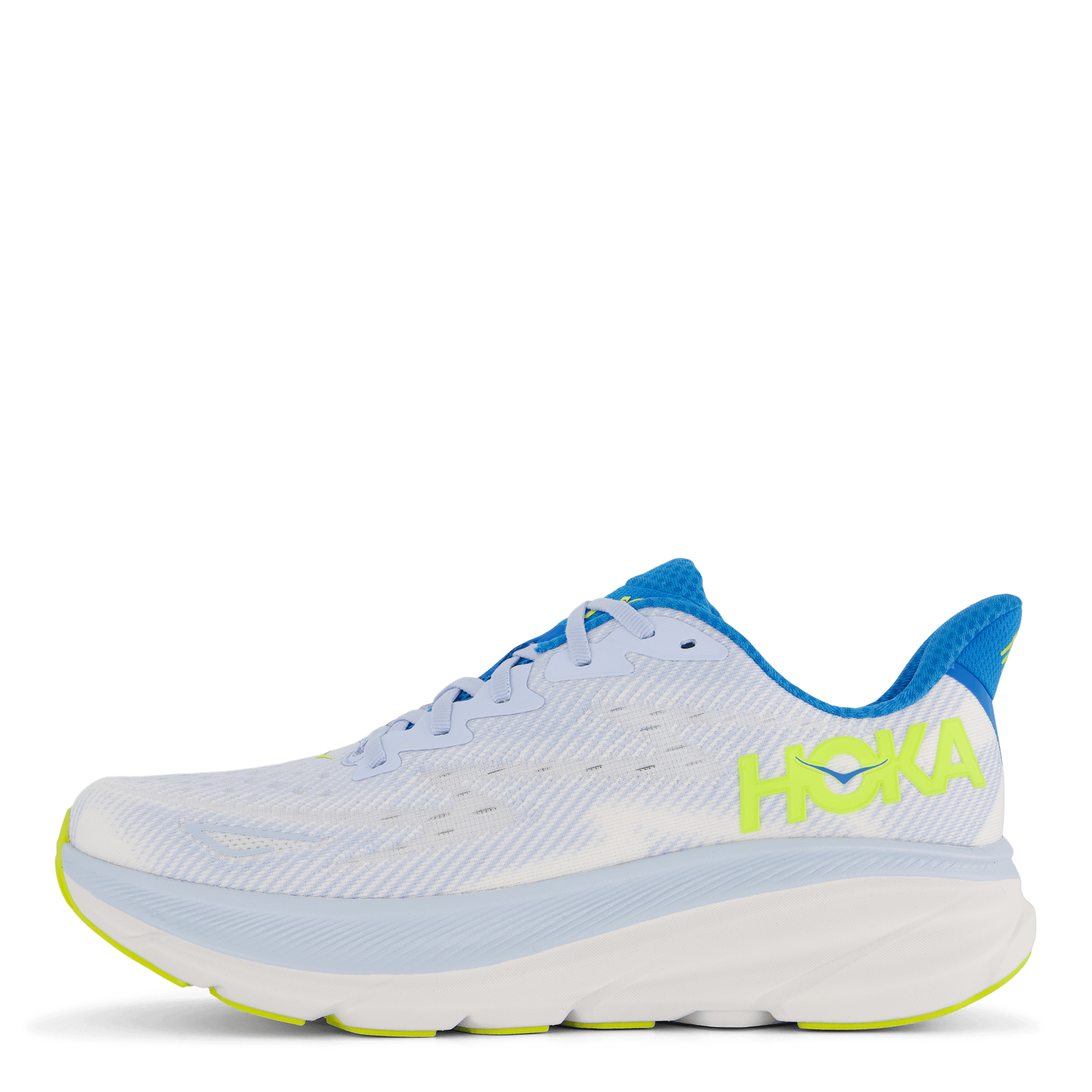 M clifton 9 Ice water / evening primrose, Male, Schoenen, Hardloopschoenen, Rennen, Blauw, EU 45 1/3
