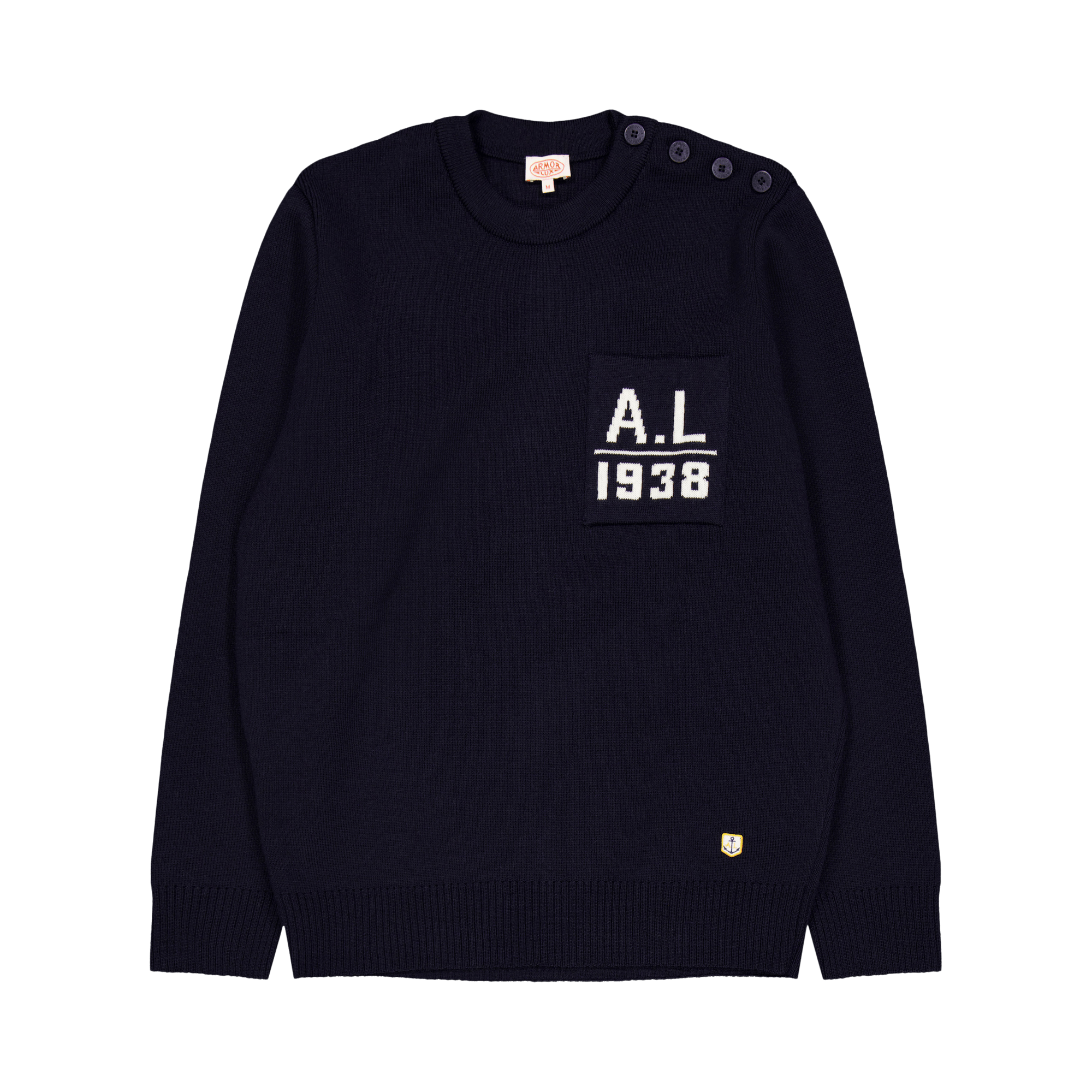 Pull Marin Héritage Navire