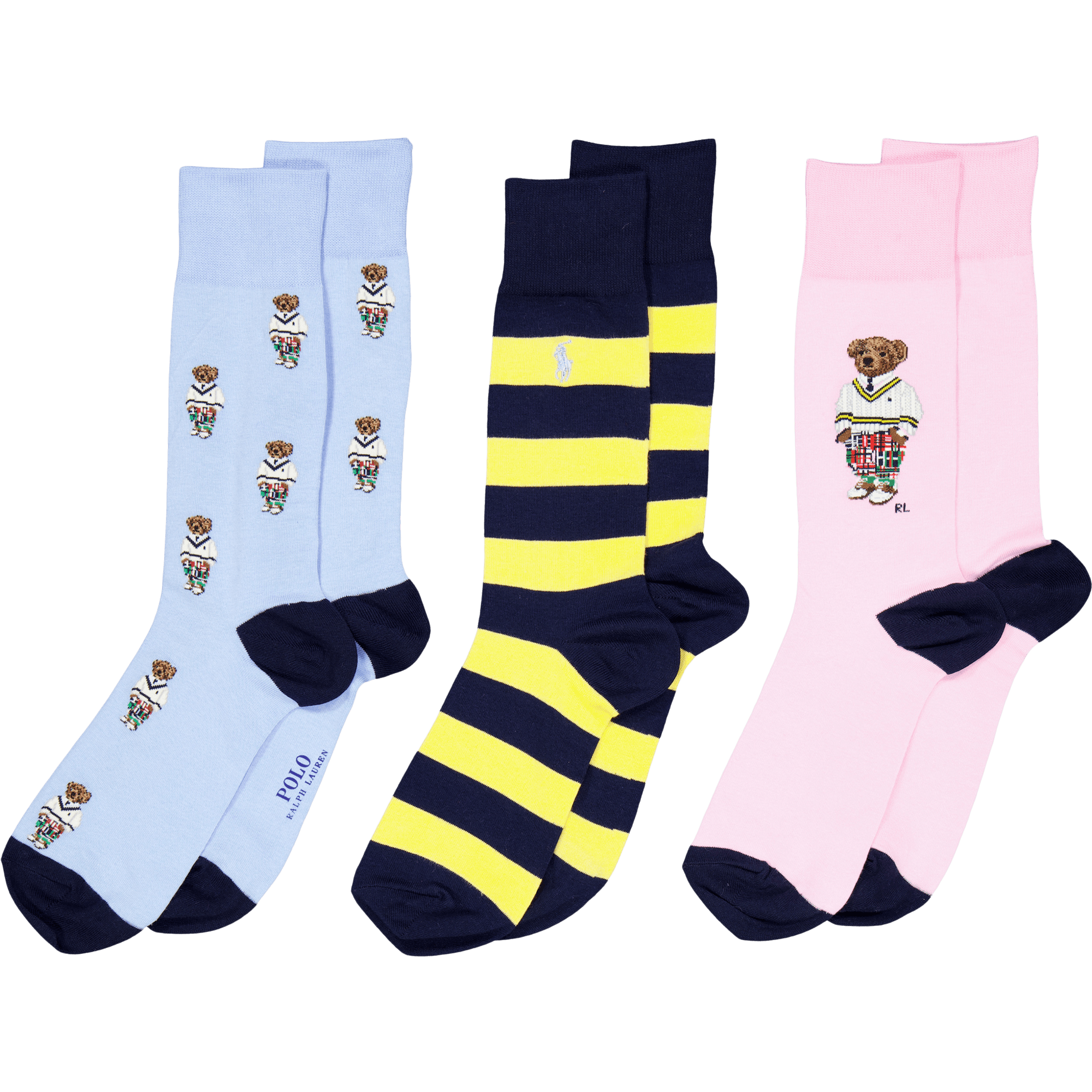 Polo Ralph Lauren Bci Combed Cotton-tossed Bear Gb Tossed Bear, Unisex, Odevy, Spodná bielizeň, ONESIZE