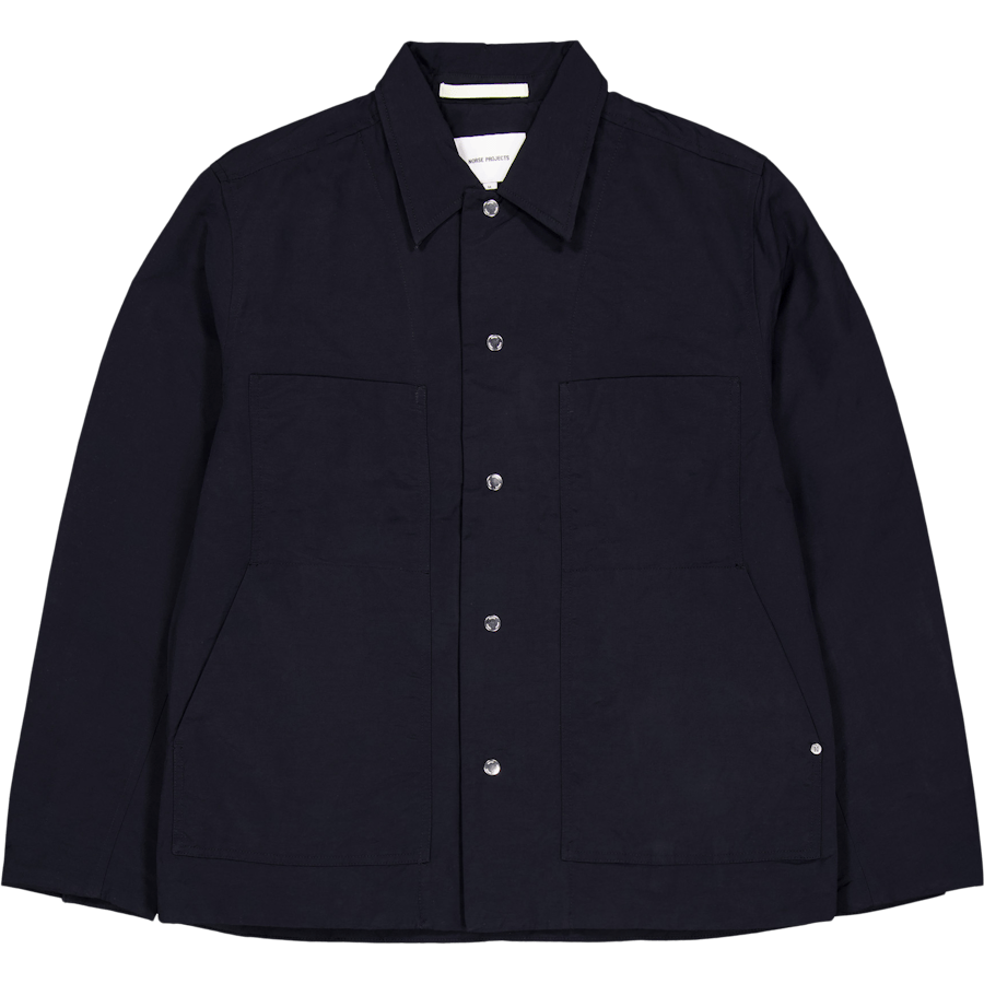 Pelle Waxed Nylon Insulated Ja Dark Navy