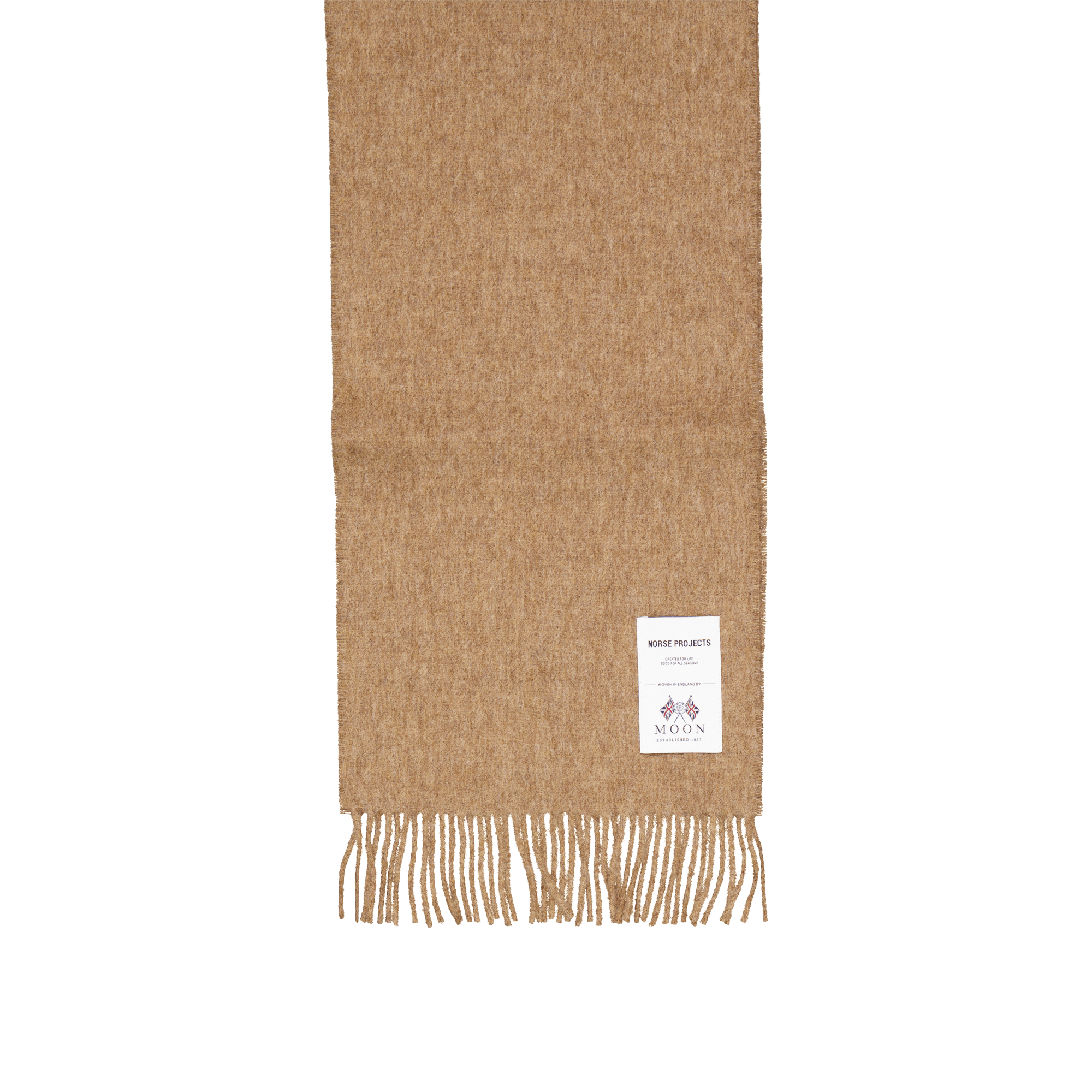 Moon Lambswool Scarf Utility Khaki, Male, Apparels, other accessories, Beige, ONESIZE