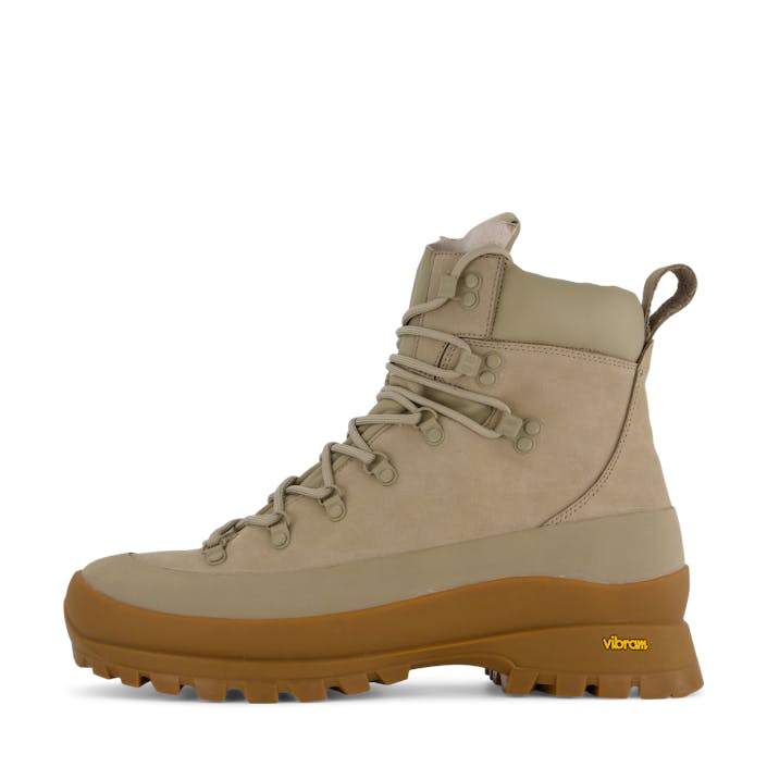 Leather Hiking Boot Khaki, Male, Sapatos, Botas, Castanho, EU 46