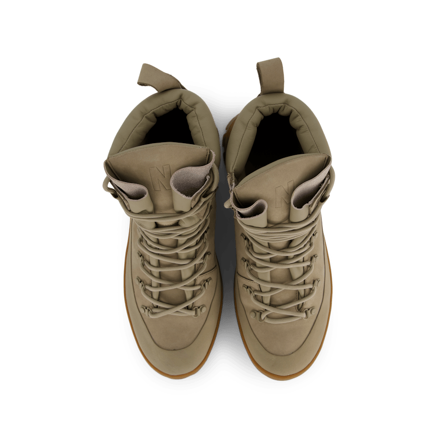 Leather Hiking Boot Khaki - Bild 6