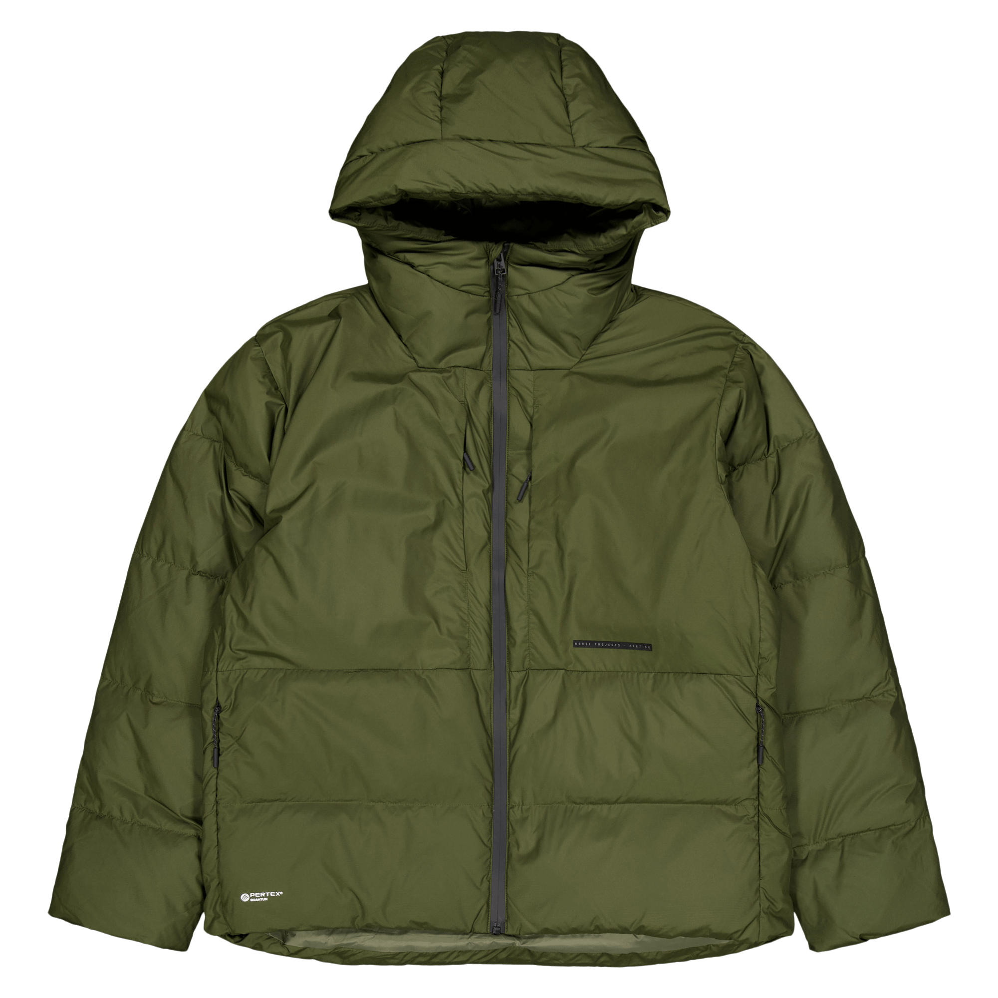 Arktisk Asger Pertex Quantum D Army Green, Male, Kleding, jassen, Groen, S