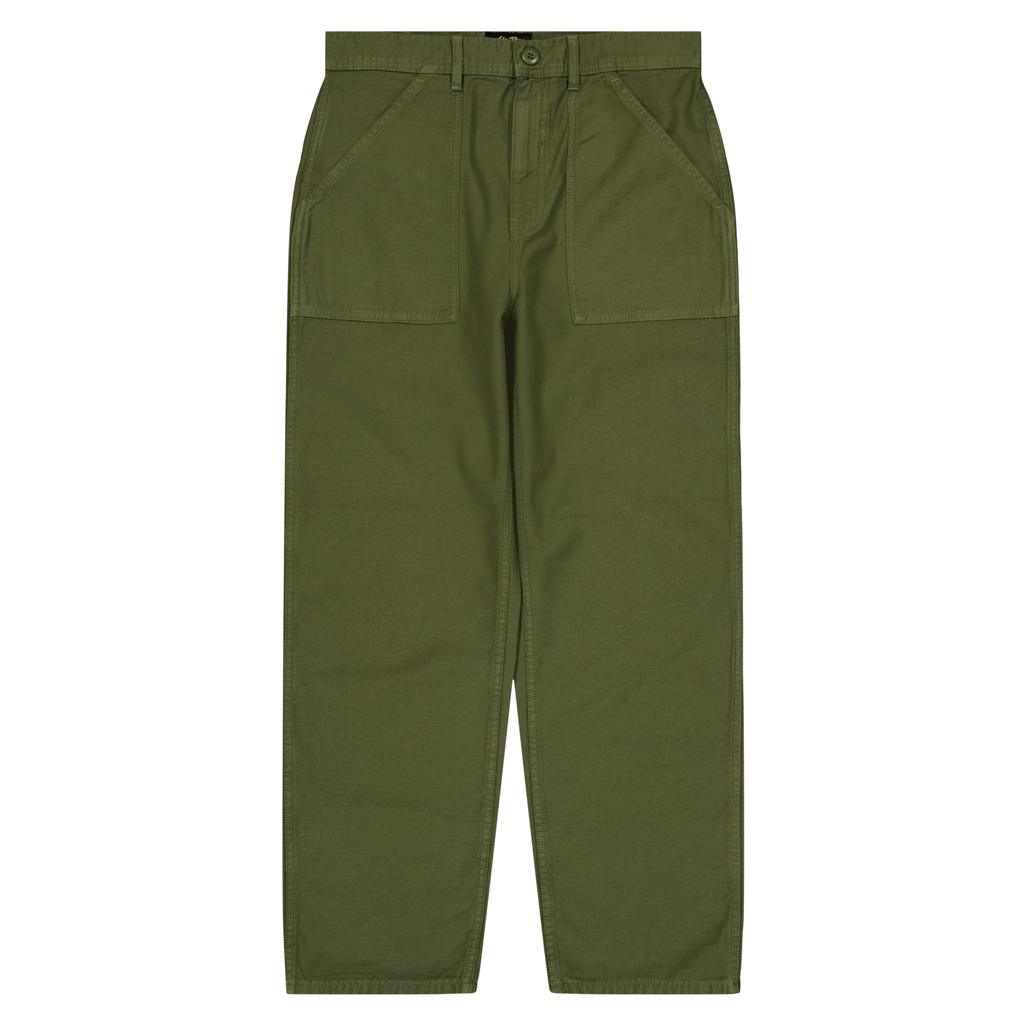 Fat Pant Olive Sateen