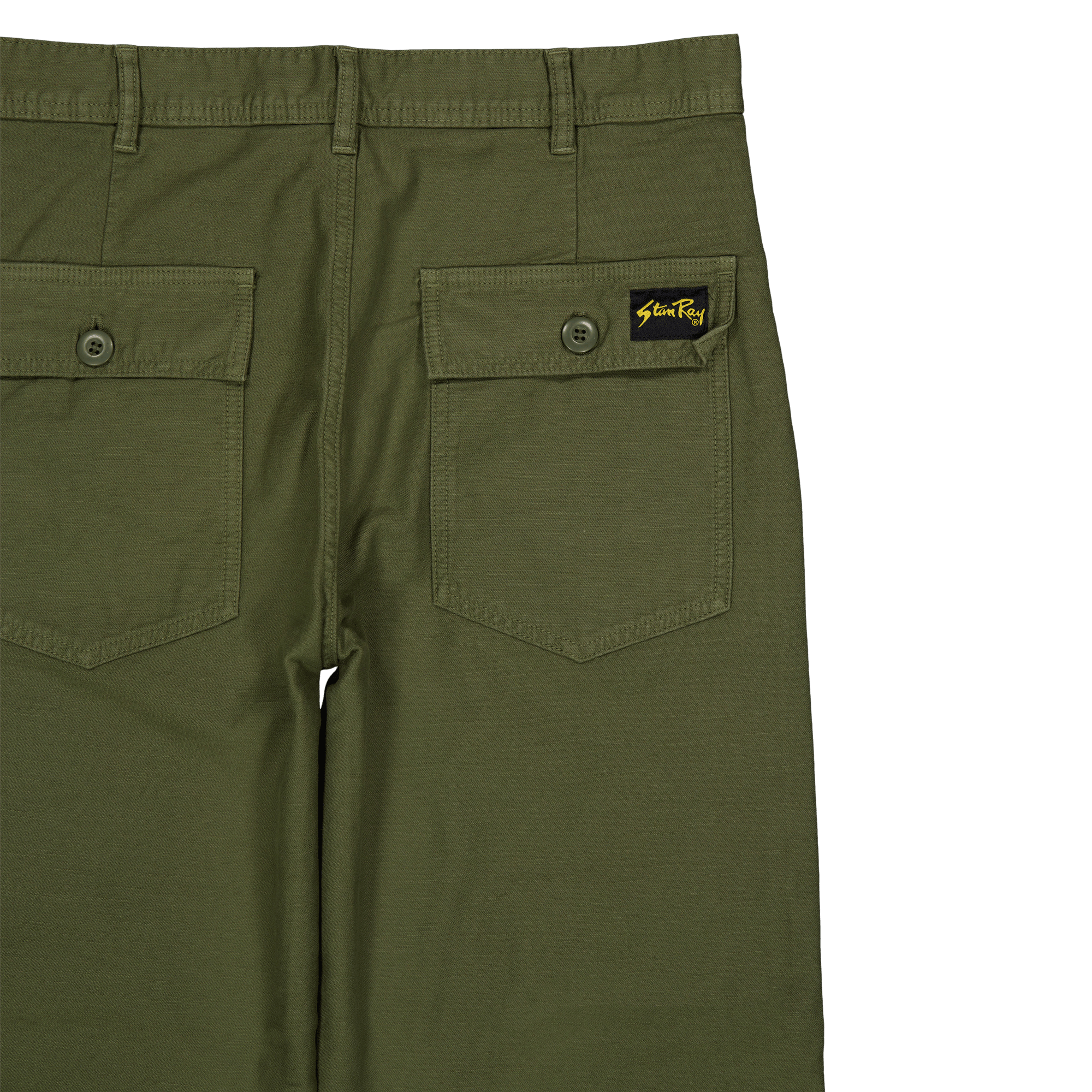 Fat Pant Olive Sateen - Bild 4