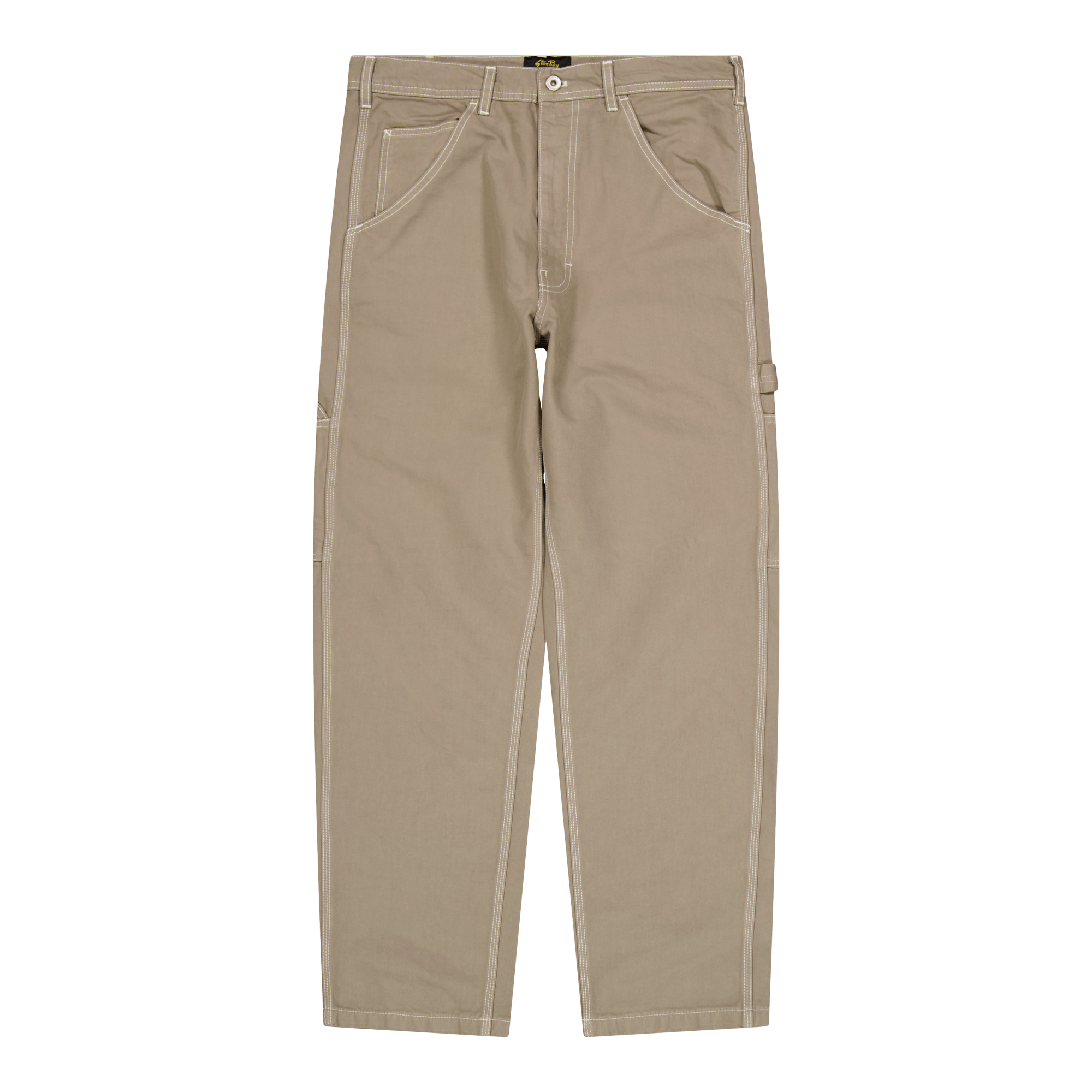 Og Painter Pant Dusk Twill, Male, Apparels, Bottoms, Beige, W32