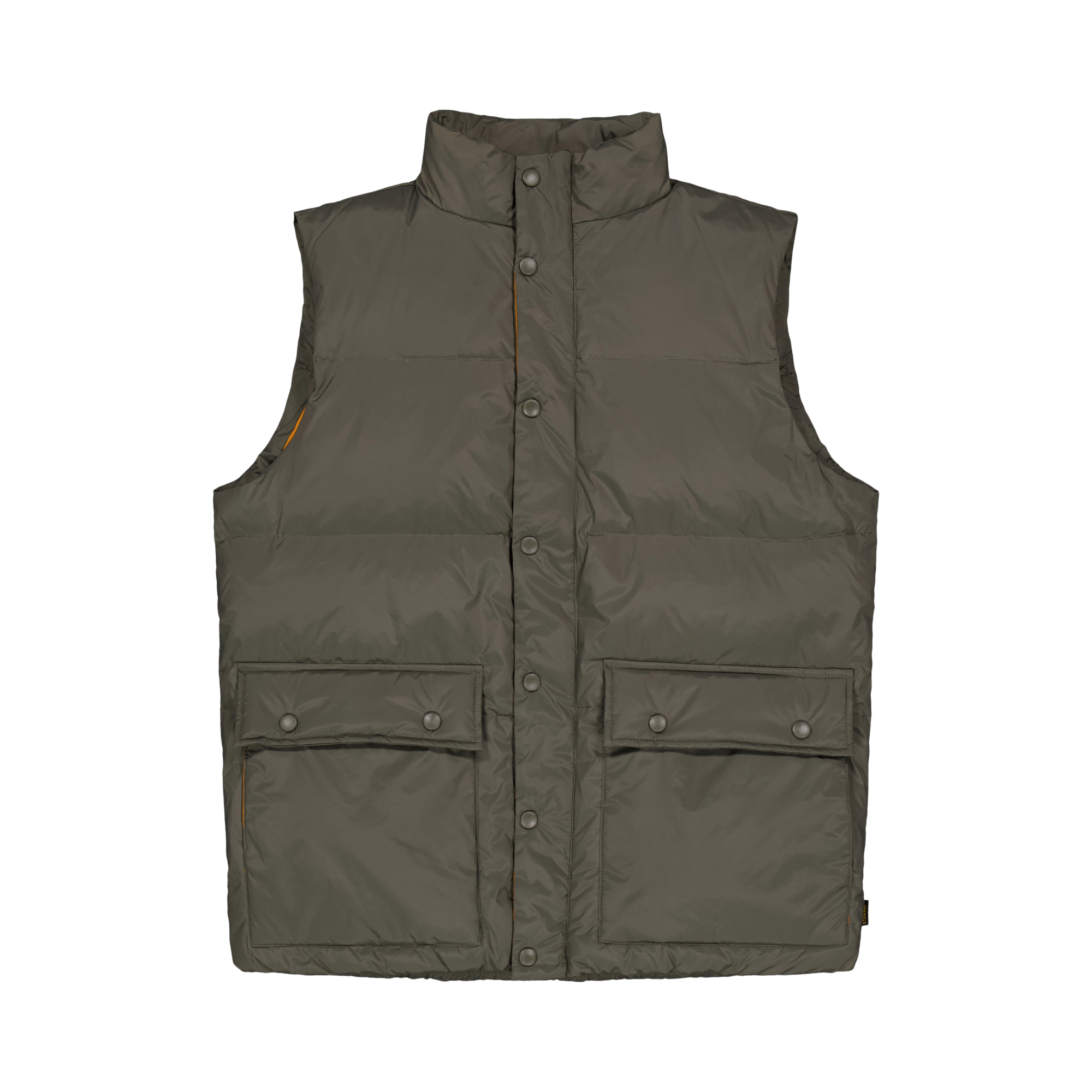 Down Vest Olive, Male, Apparels, jackets, Multi color, L