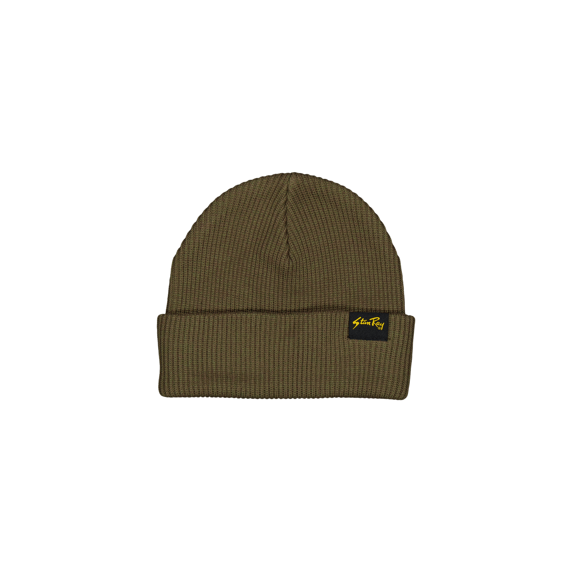 Og Patch Beanie Olive, Male, Odevy, Klobúky a čiapky, Zelená, ONESIZE