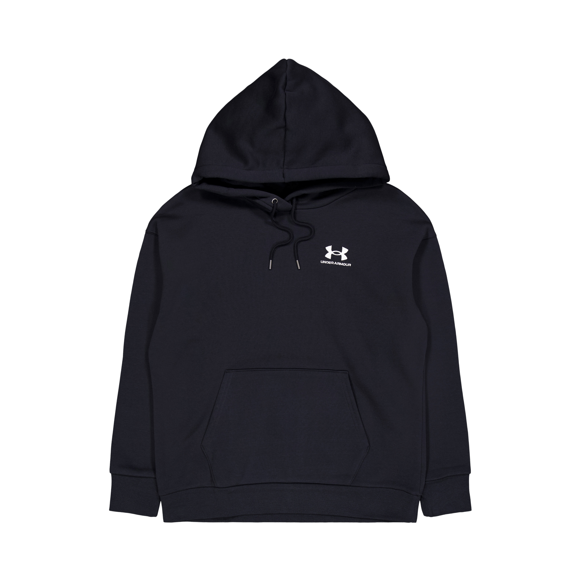 Essential Fleece Hoodie Black, Female, Apparels, Shirts, Black, XL