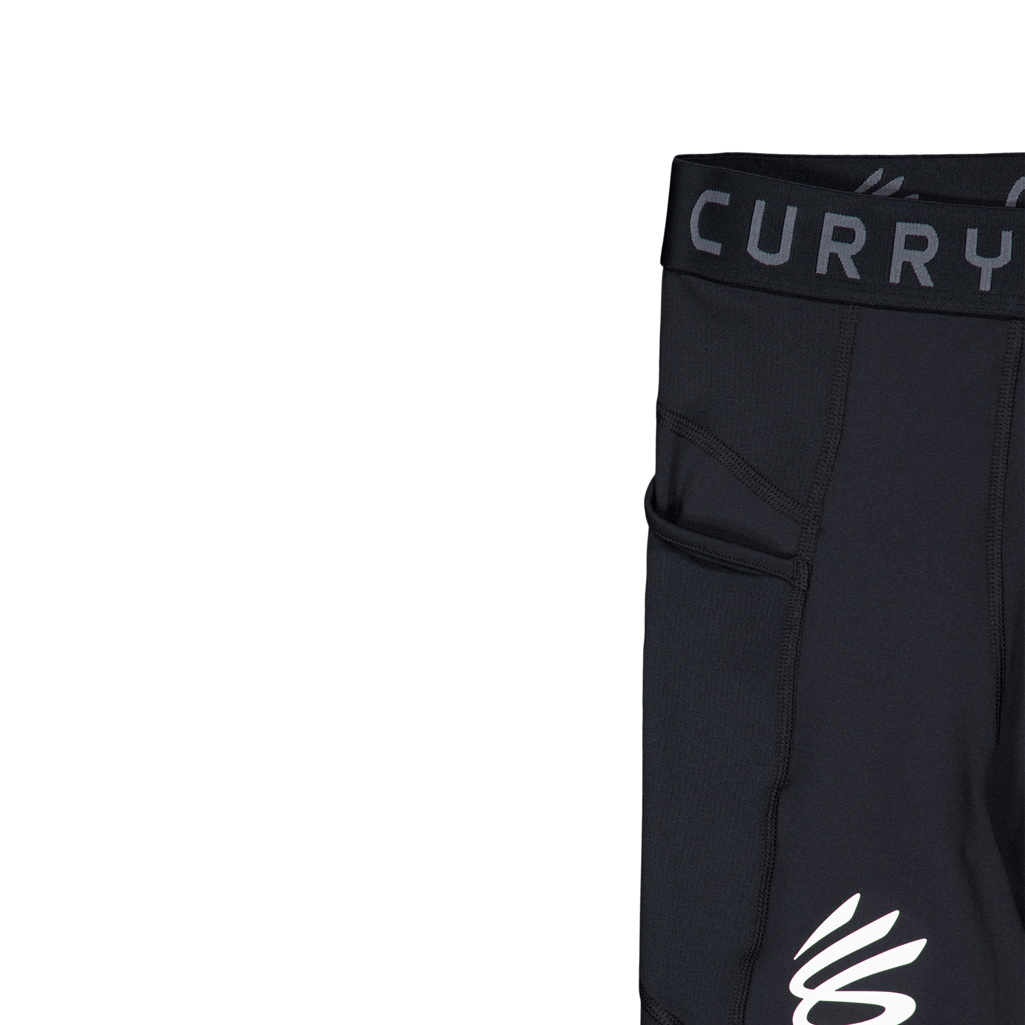 Ua Curry Brand 3/4 Lgs Black - Bild 3