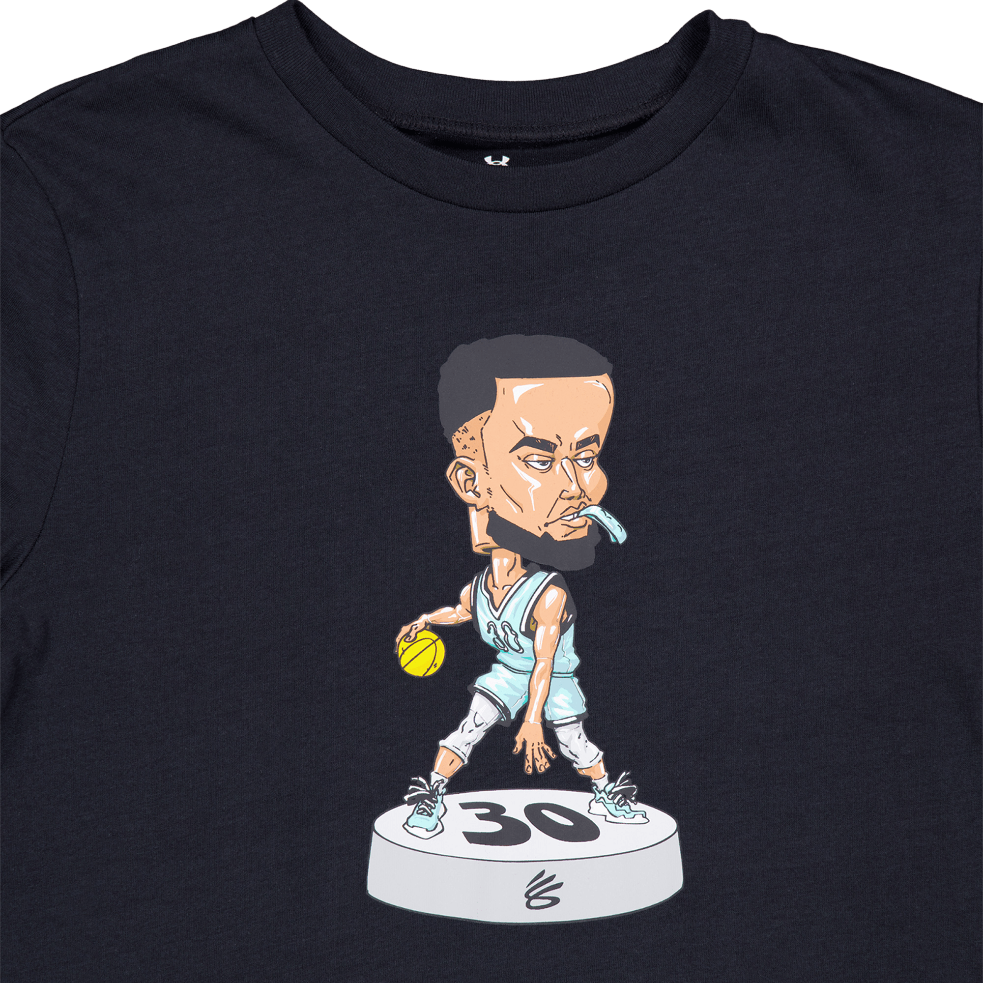 Ua Curry Bobblehead Ss Black - Bild 3