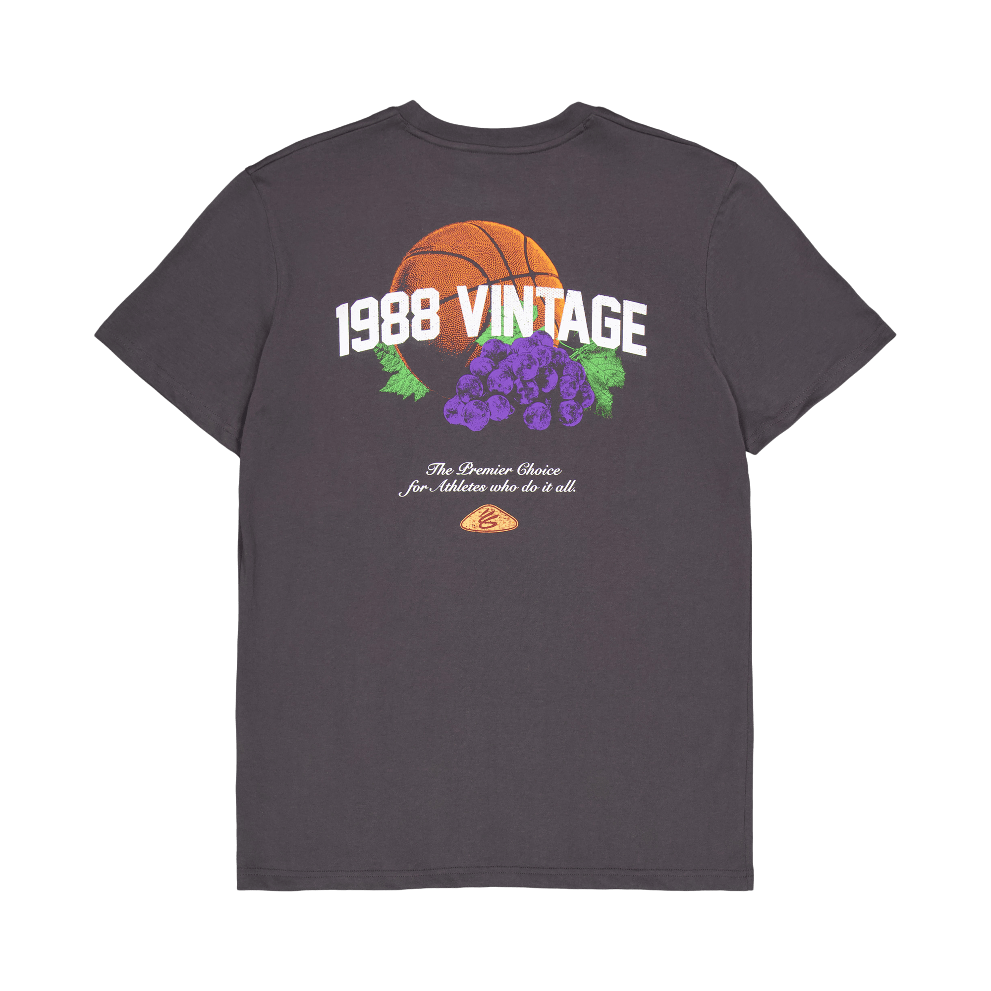 Ua Curry Vine Heavyweight Ss Jet Gray - Bild 2