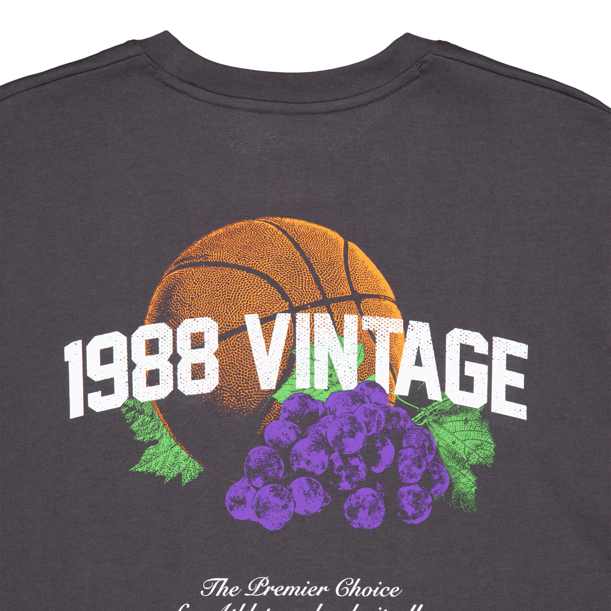 Ua Curry Vine Heavyweight Ss Jet Gray - Bild 3