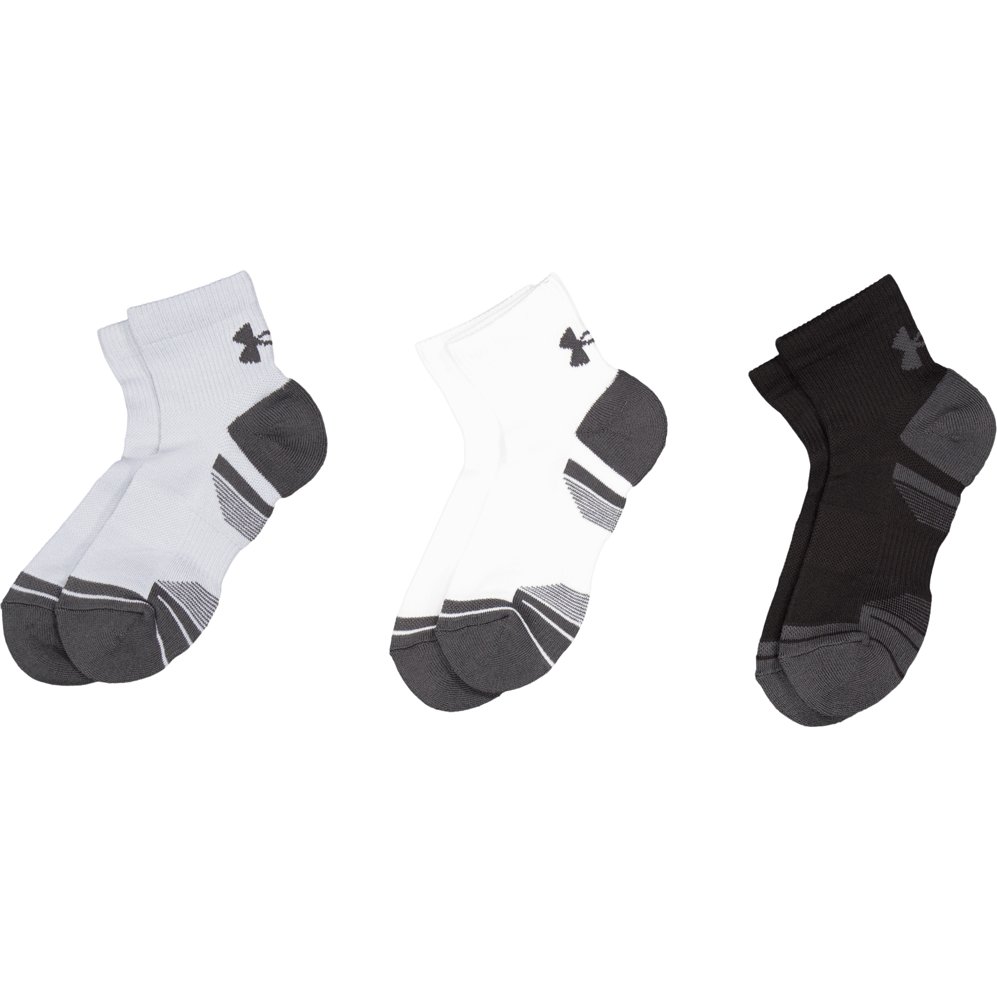 Ua Performance Tech 3pk Qtr Mod Gray