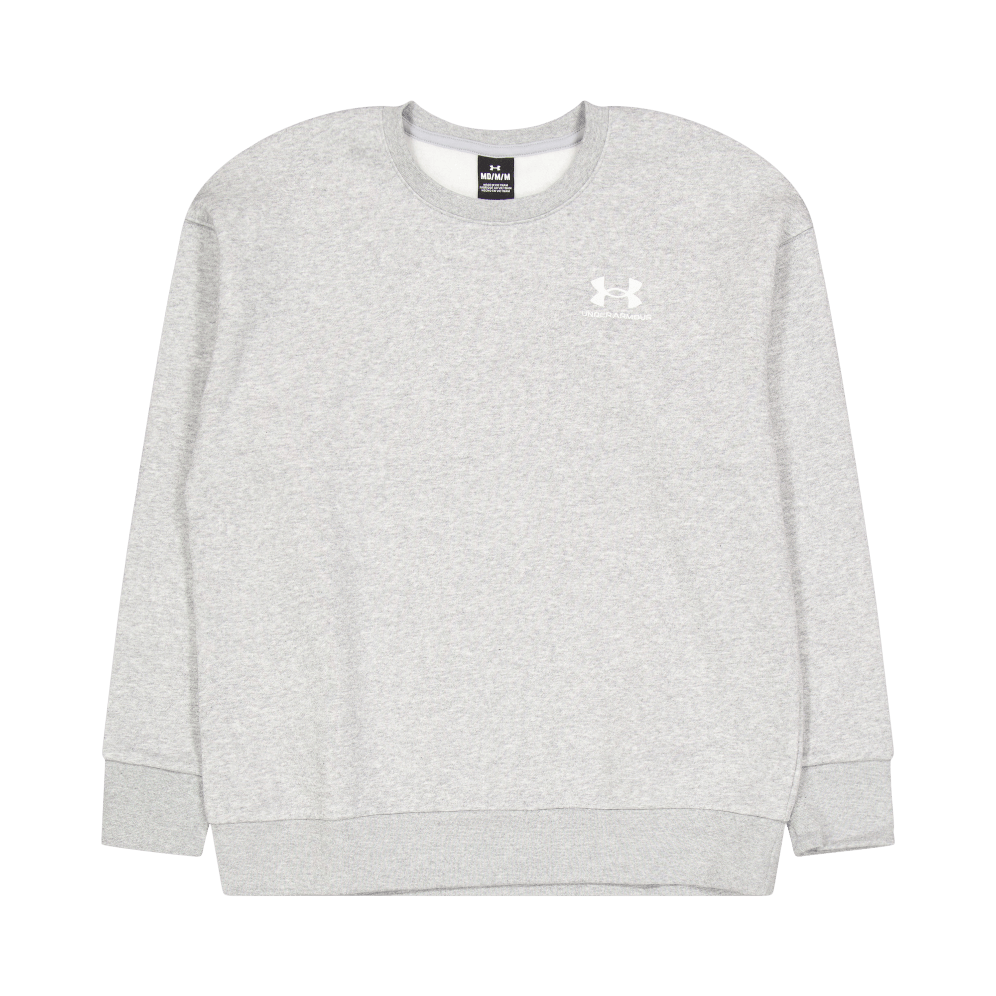Essential Fleece Crew Mod Gray Light Heather