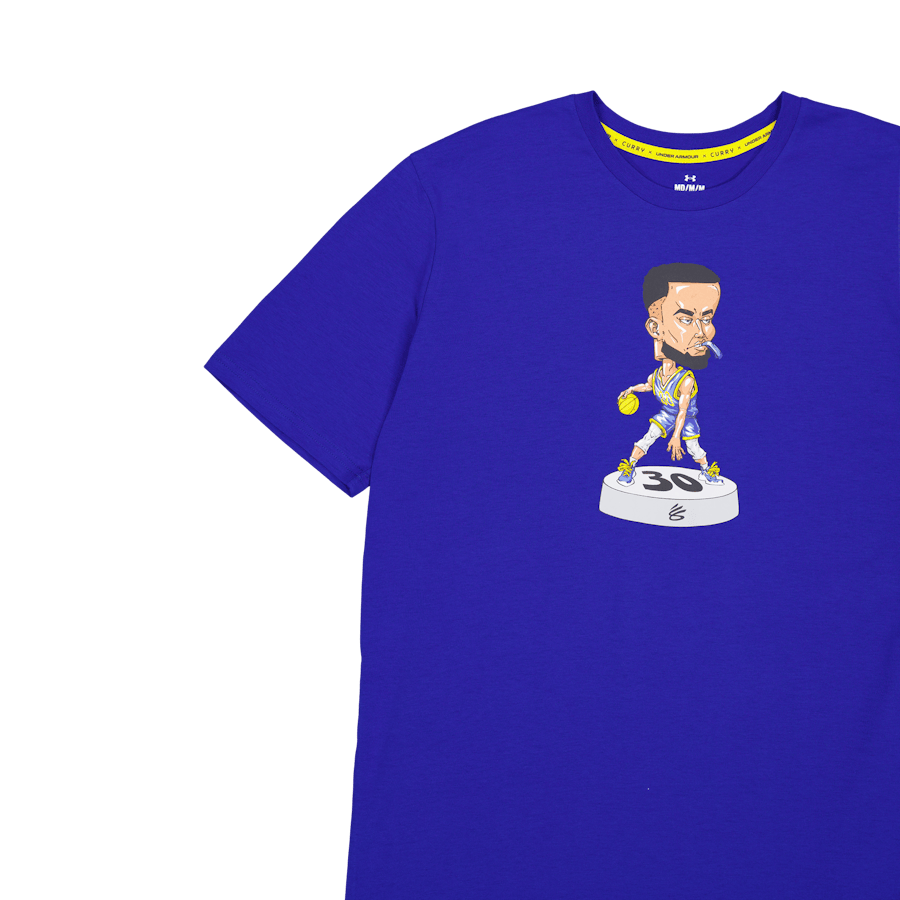 Ua Curry Bobble Head Ss Team Royal - Bild 3