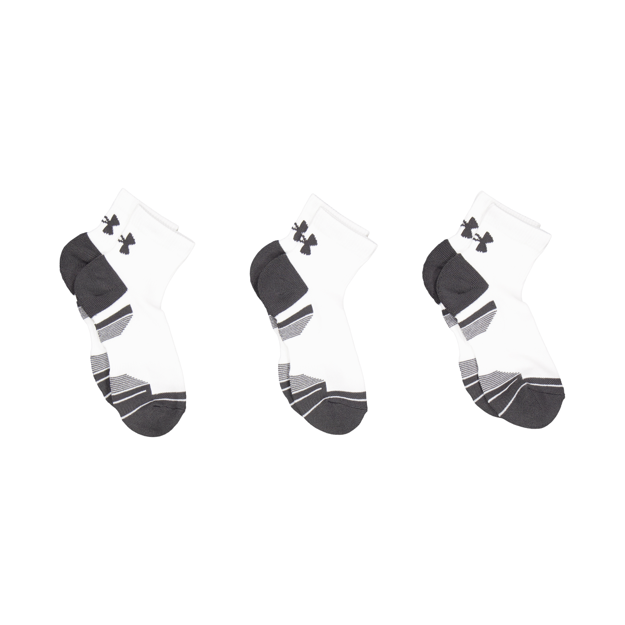 Ua Performance Tech 3pk Qtr White - Bild 2