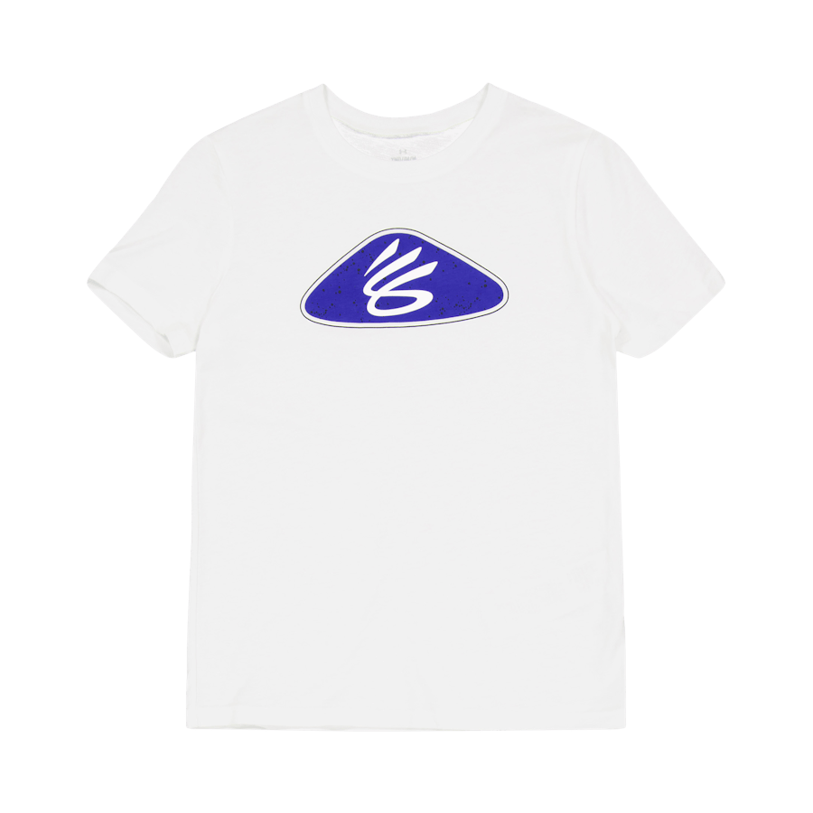 Ua Curry Logo Ss White