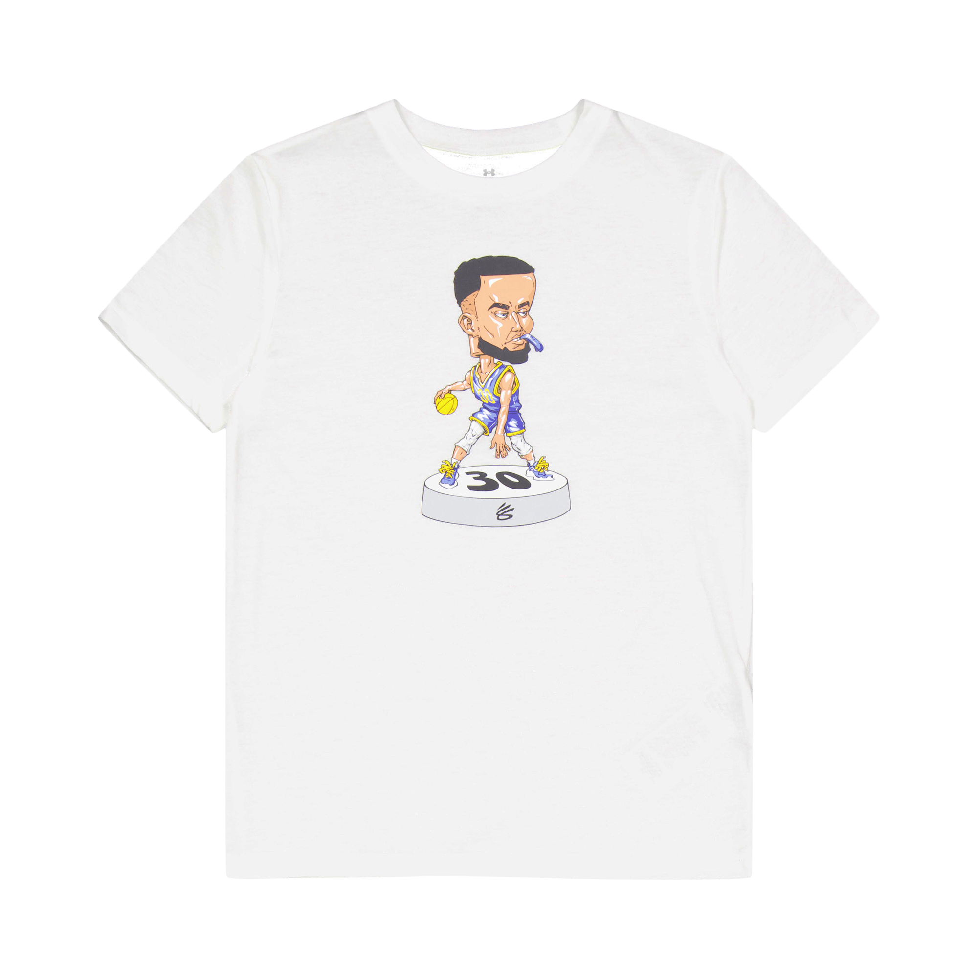 Ua Curry Bobblehead Ss White