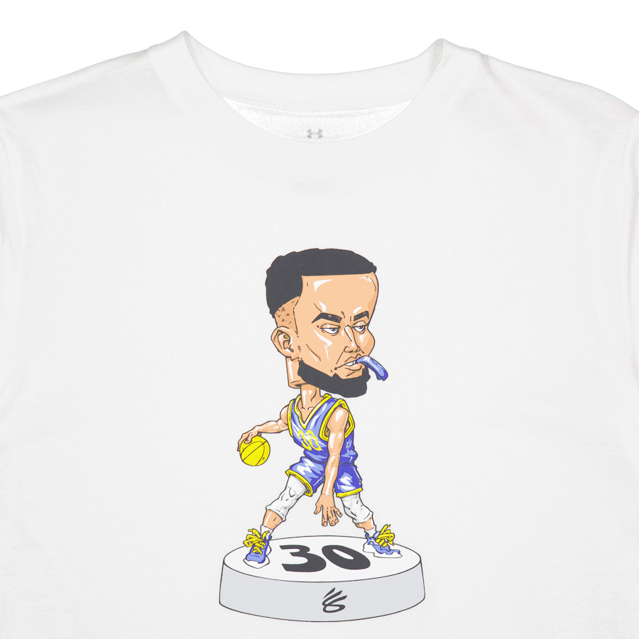 Ua Curry Bobblehead Ss White - Bild 3