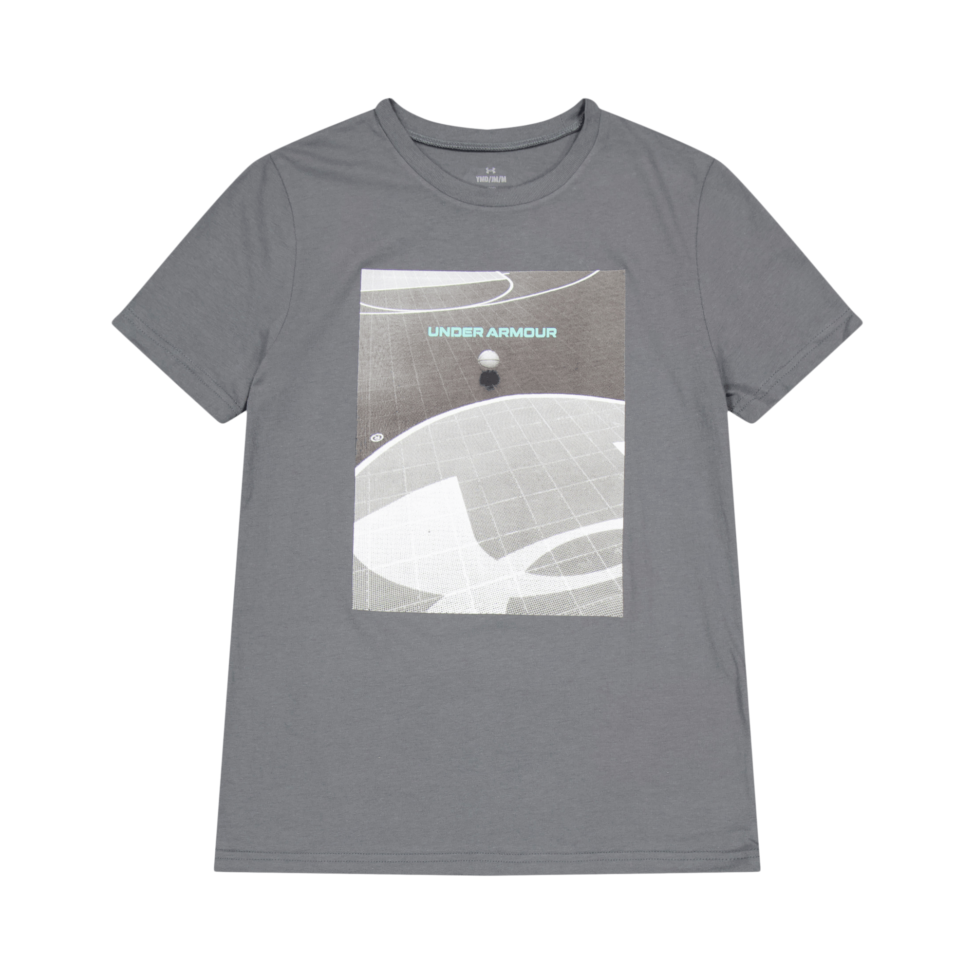 Ua Bball Outside Ss Pitch Gray