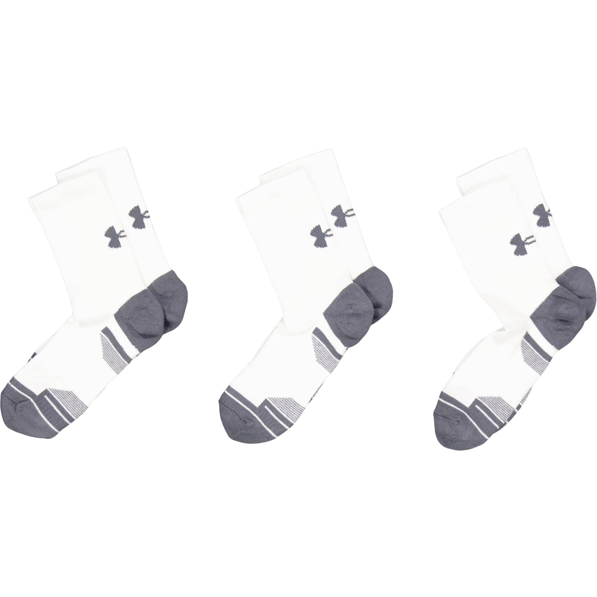 Ua Performance Cotton 3p Mid White