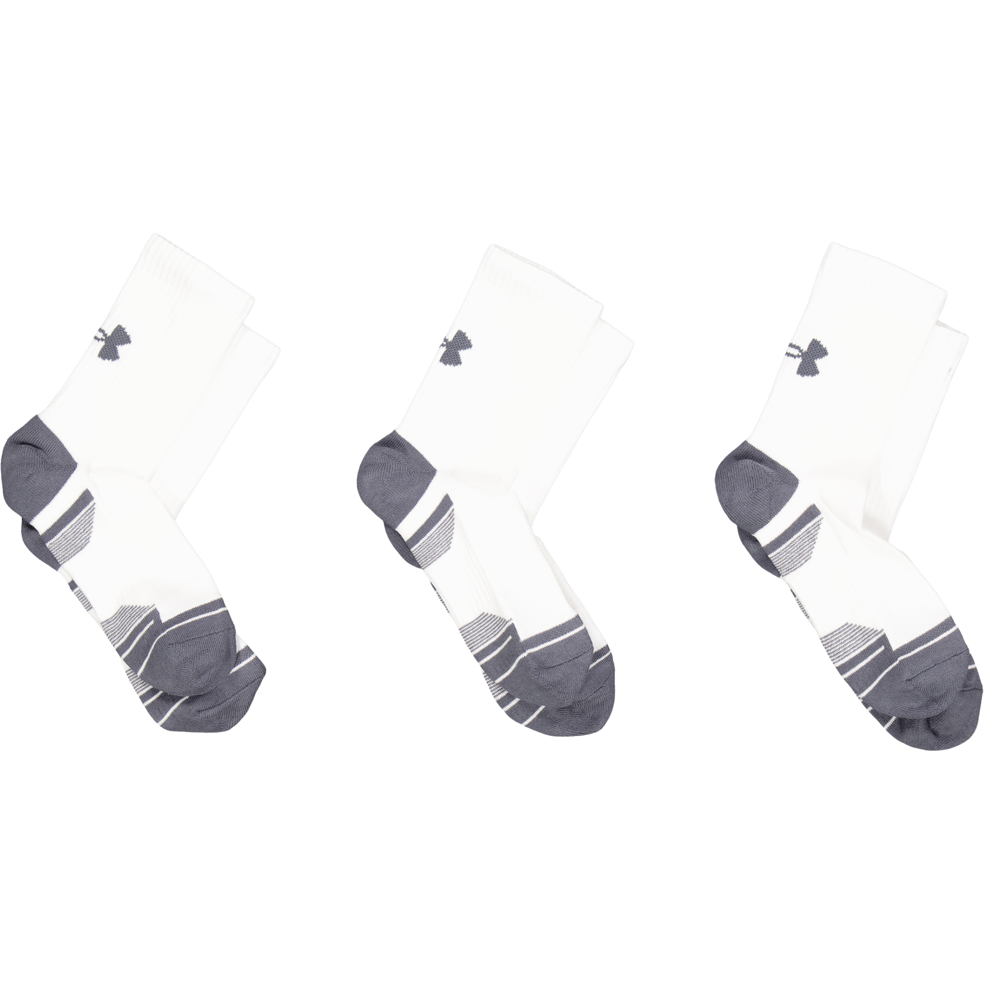 Ua Performance Cotton 3p Mid White - Bild 2