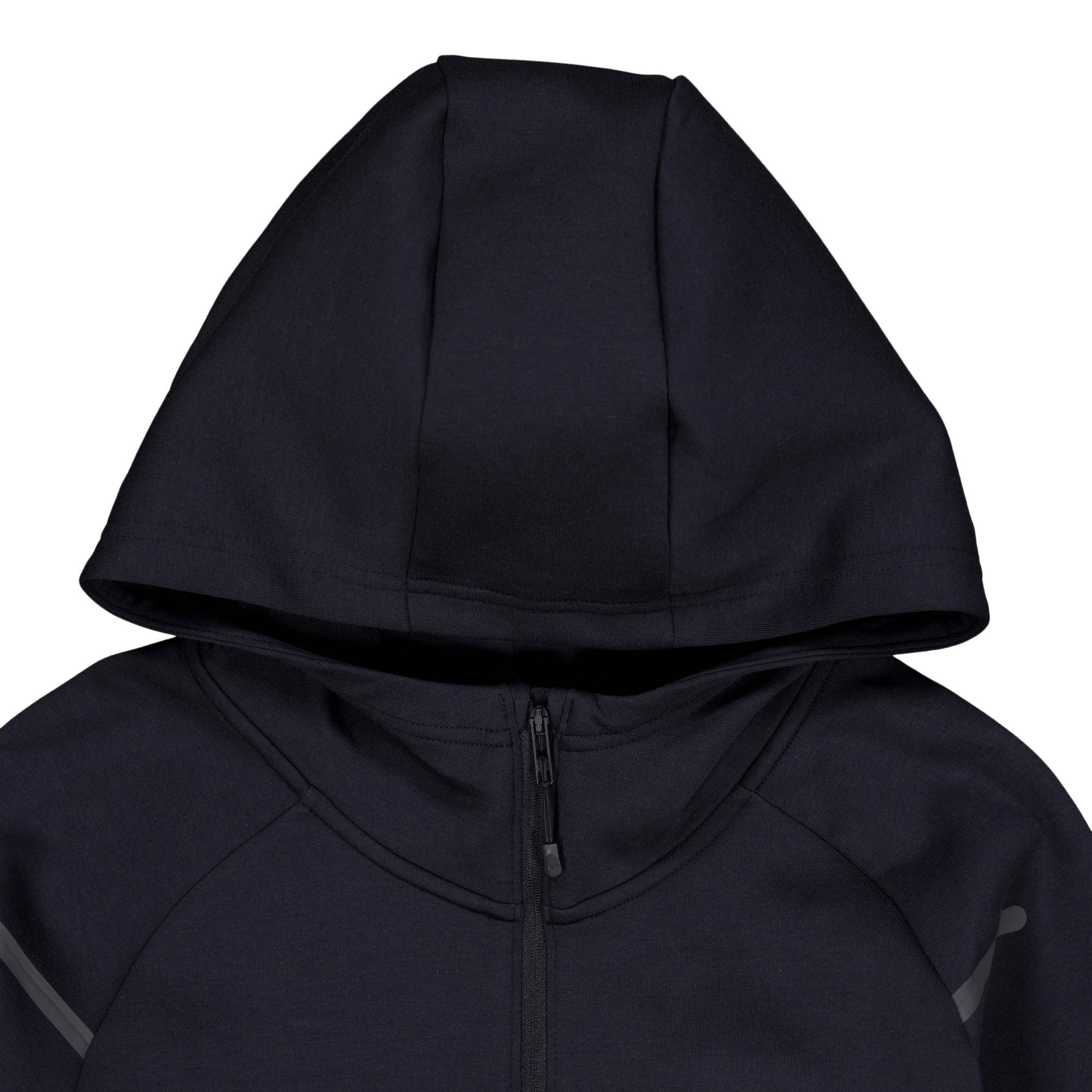 Ua Unstoppable Flc Hoodie Black - Bild 3