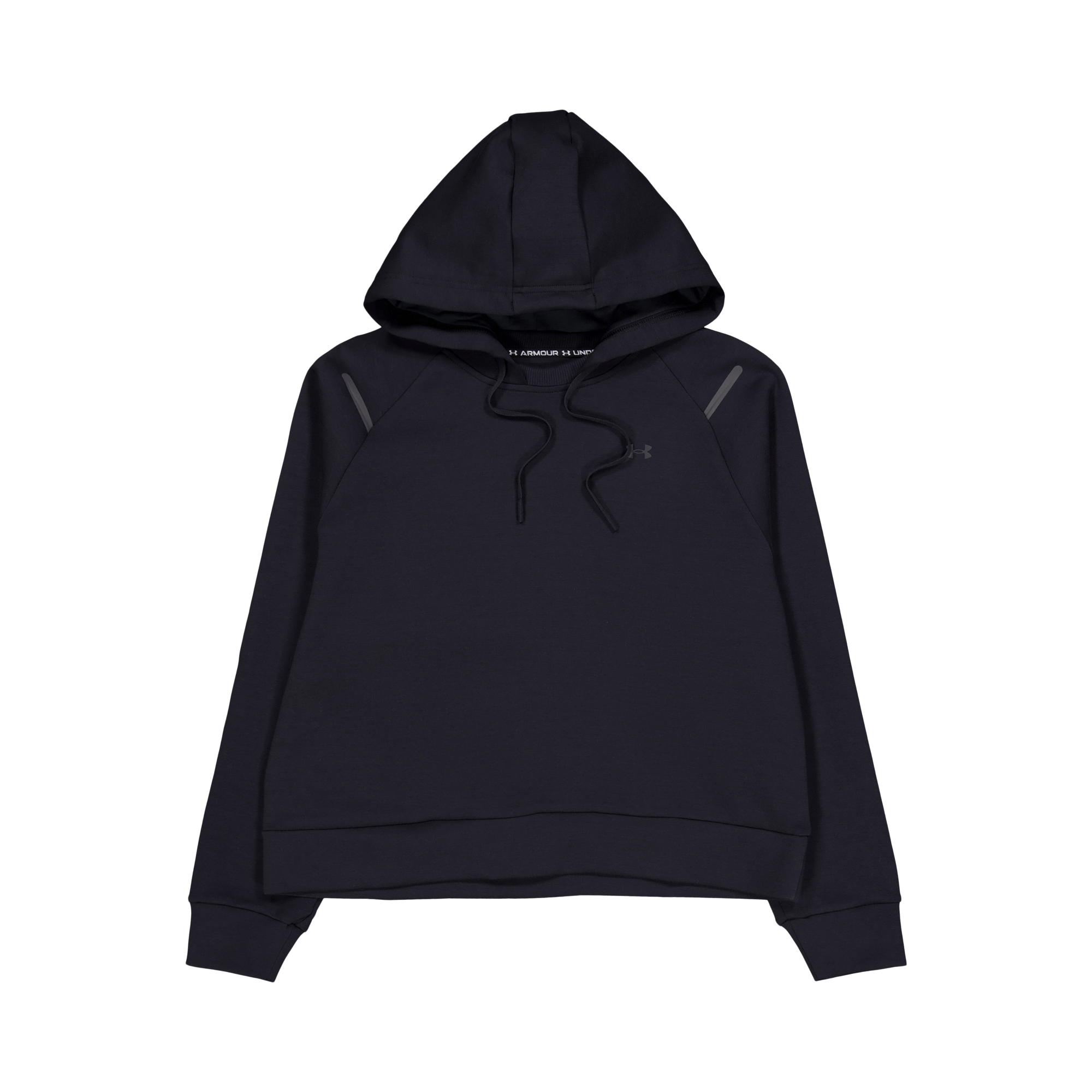 Unstoppable Flc Hoodie Black, Female, Apparels, Shirts, Black, L