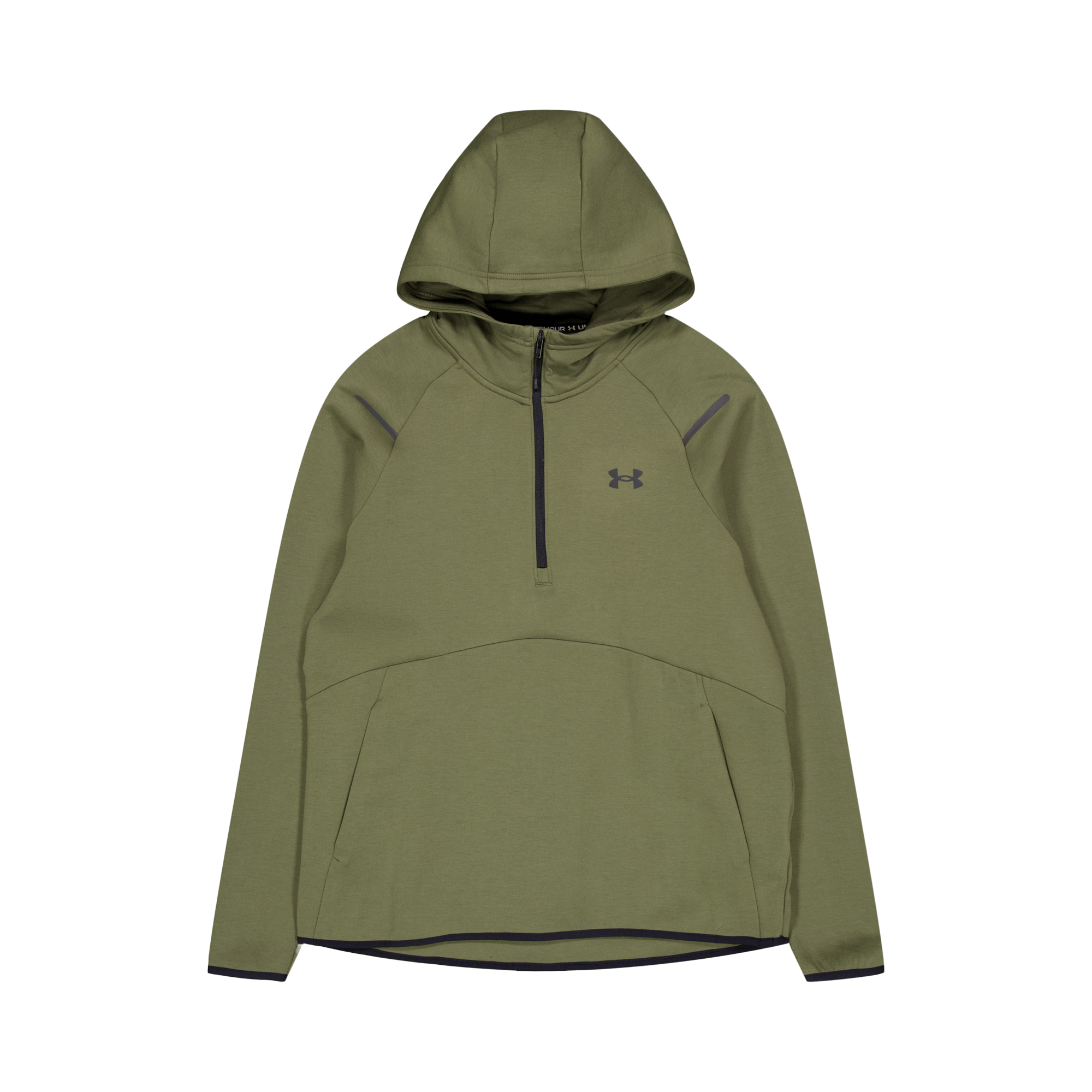 Ua Unstoppable Flc Hoodie Marine Od Green
