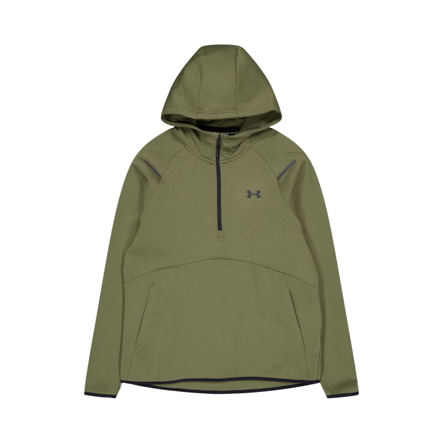 Ua Unstoppable Flc Hoodie Marine Od Green