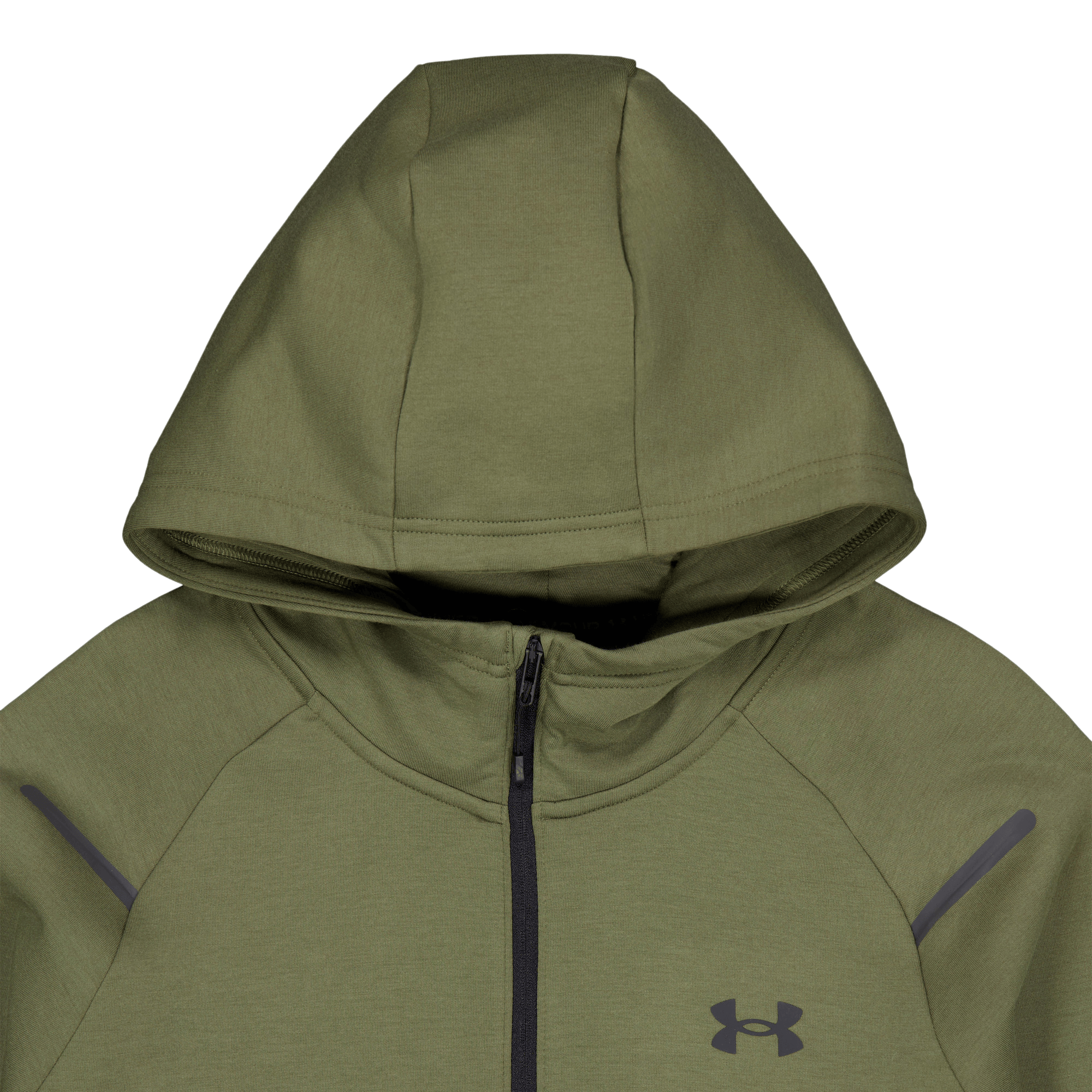 Ua Unstoppable Flc Hoodie Marine Od Green - Bild 3